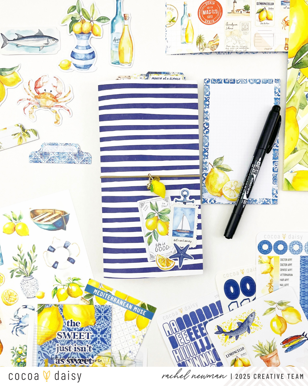 DIY Journal Cover with the Planner Kit Papers!