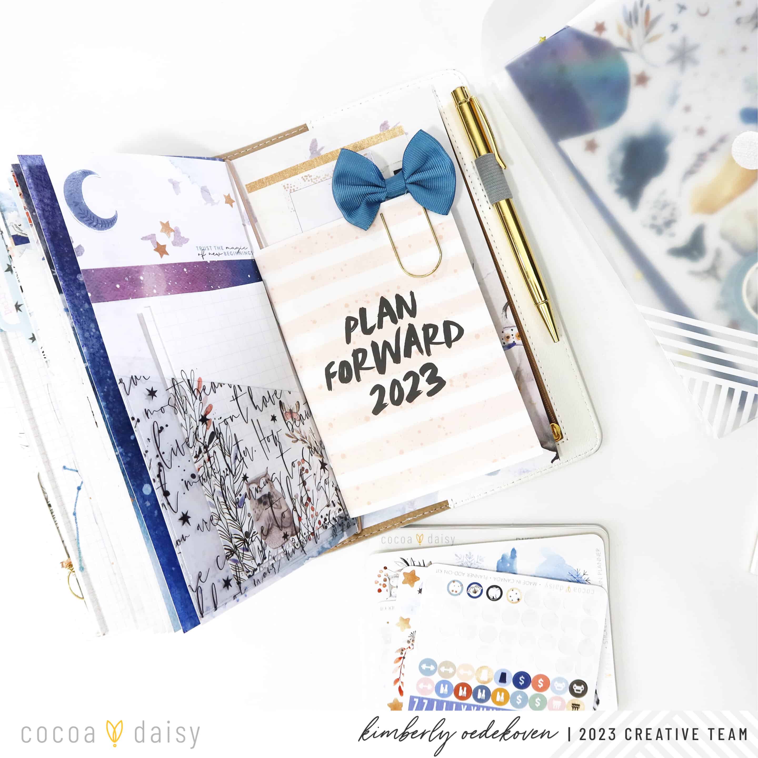 Forward Planning with the Planner Kit Booklet – Cocoa Daisy