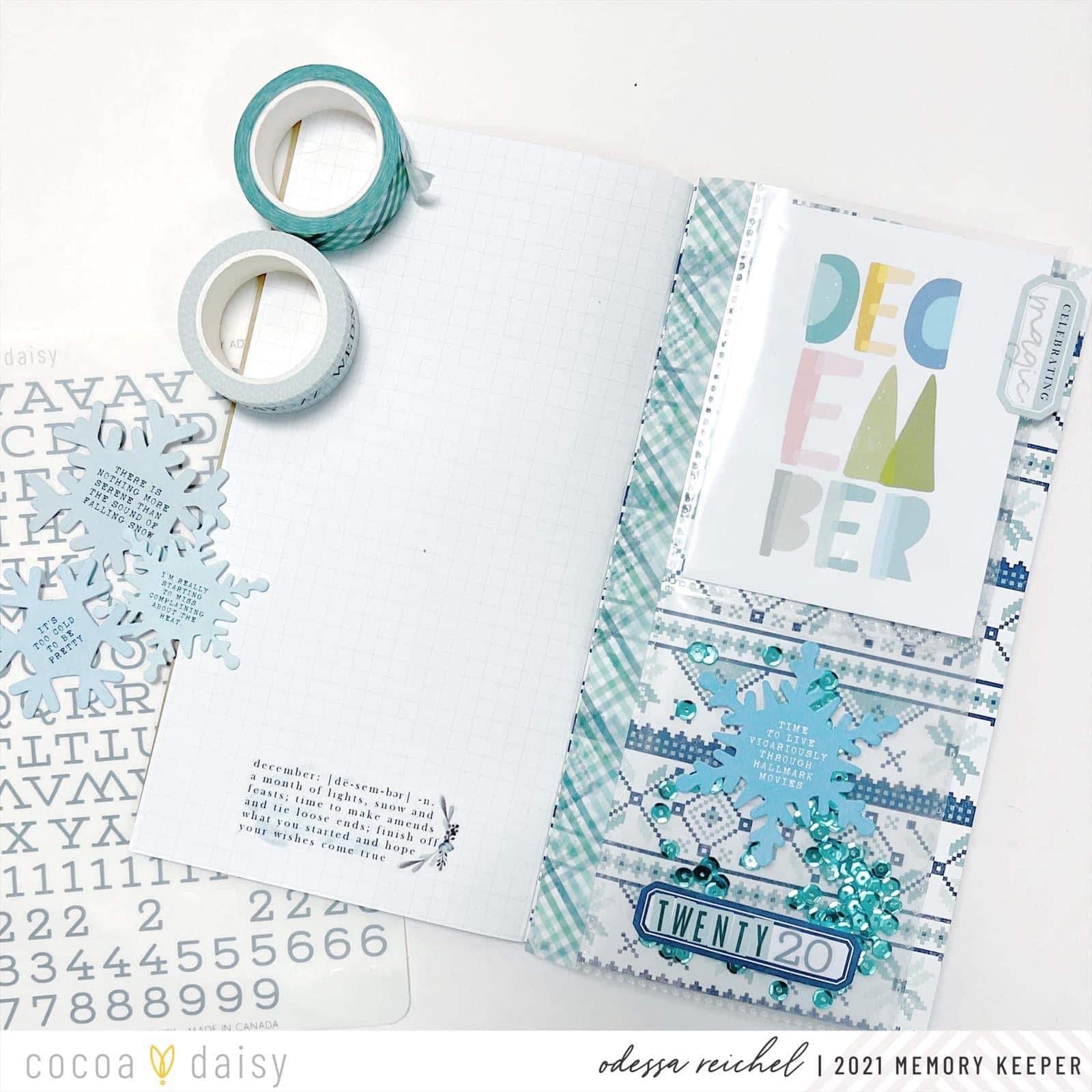 Simple Dori Saturday: Interactive Elements with the Winter Twilight Collection
