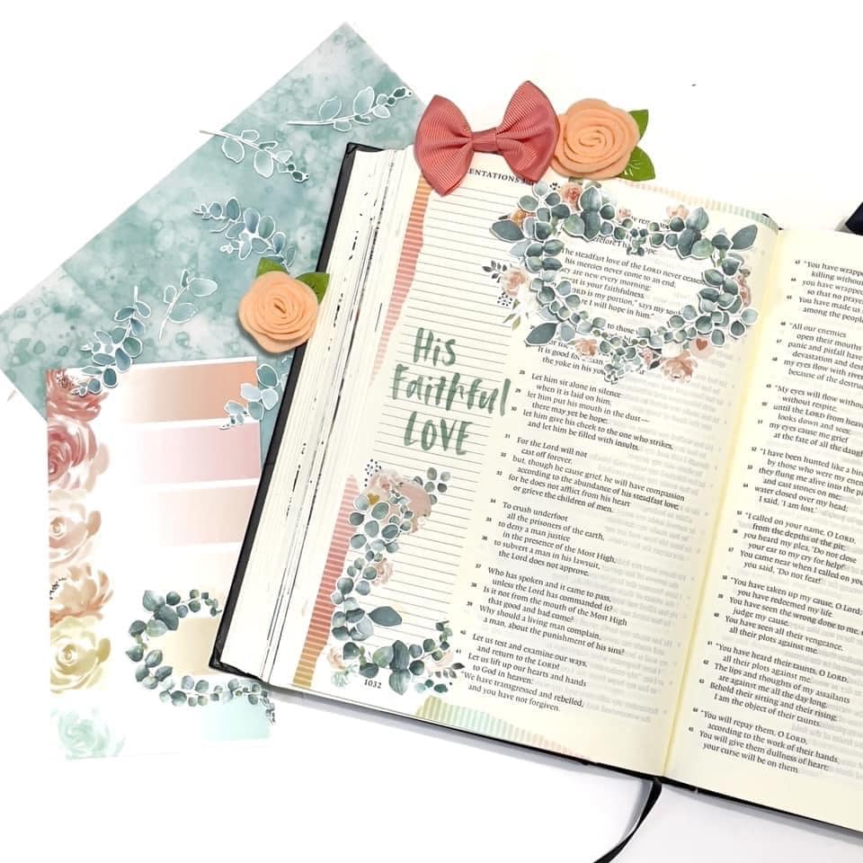 Creative Journaling with the Elegance Blooms Collection