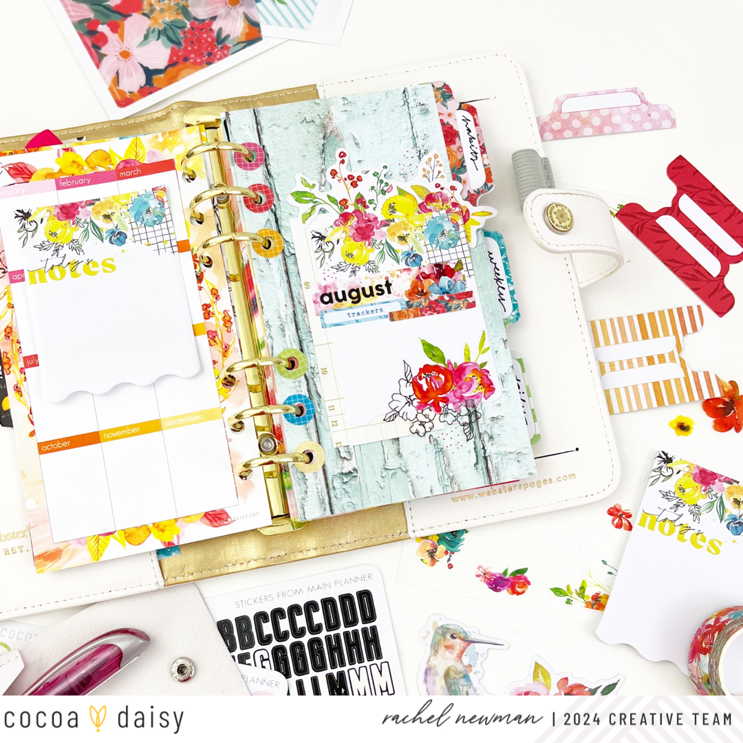 Make Your Own Dividers with Sun-Drenched Planner Kit