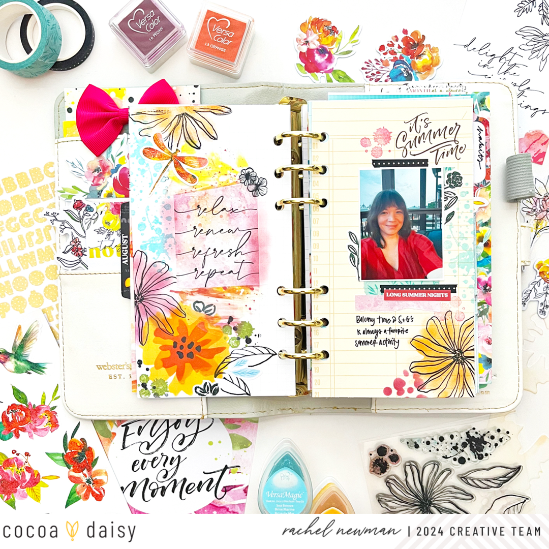 Build a Background with the Sun-Drenched Creative Kit – Cocoa Daisy