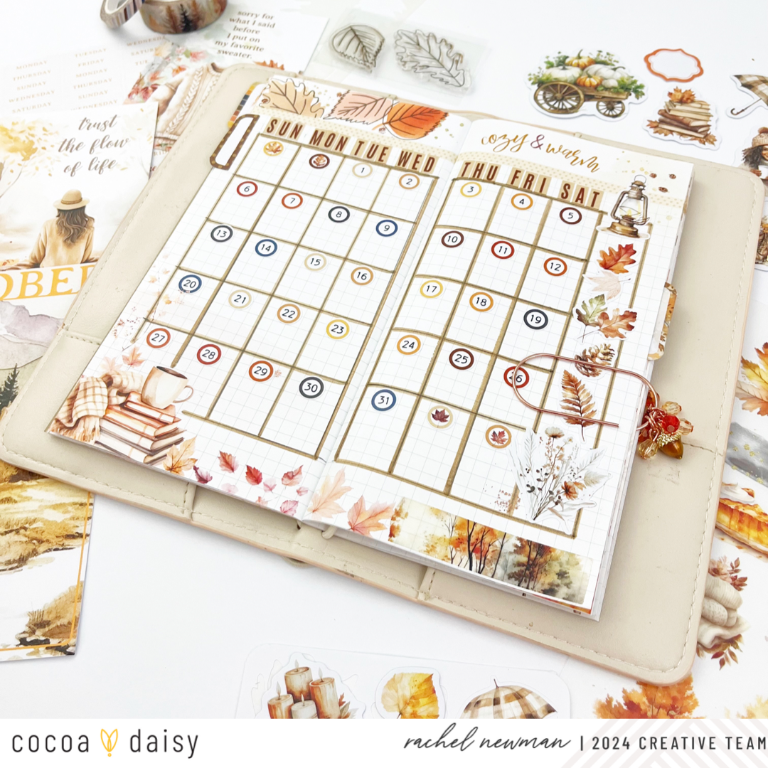 DIY Calendar with Cozy Season Creative Kit