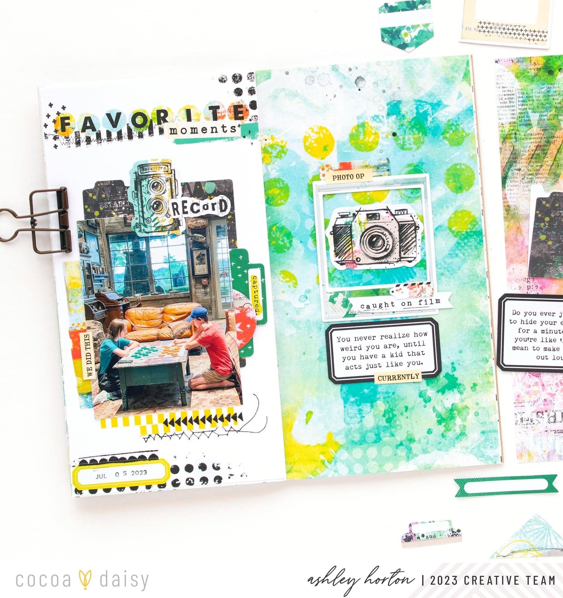 Love Those Layers with Daily Journal Kits Cocoa Daisy