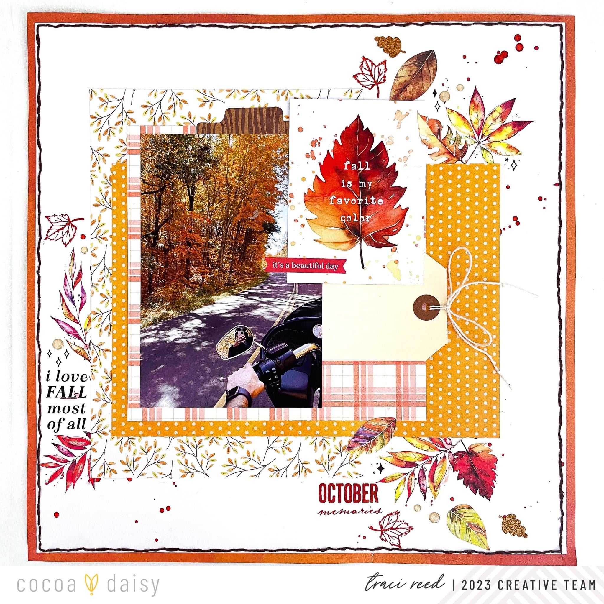 Fun with Autumn Whispers Rub-Ons!