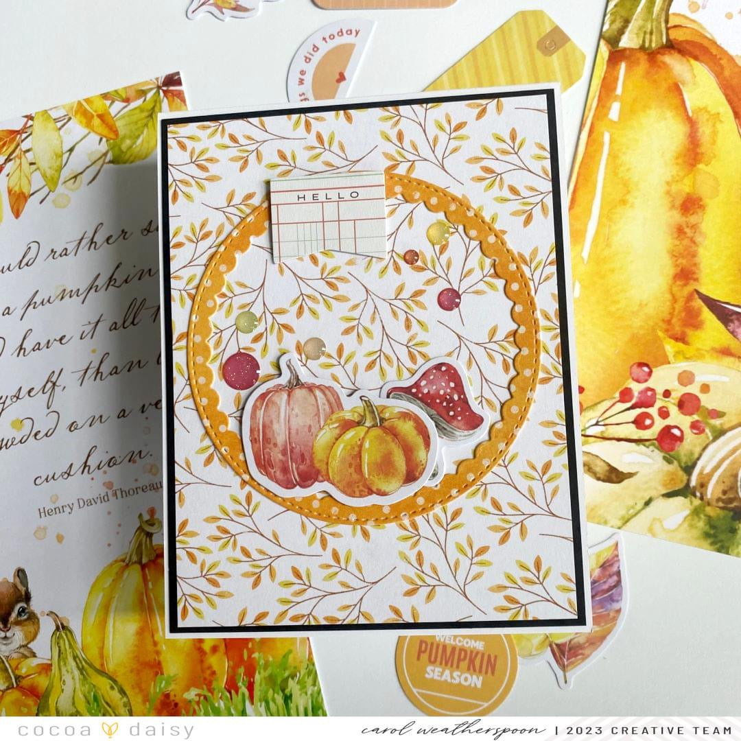 Pretty Paper Crafts with Autumn Whispers