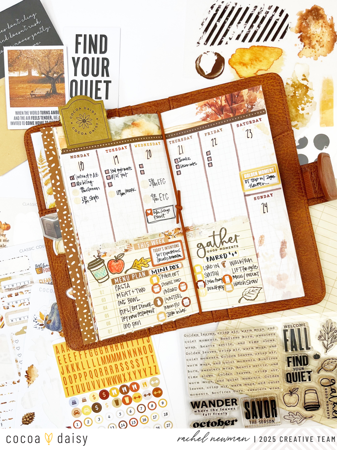Planning and Journaling in the Daisy Weeks Notebooks