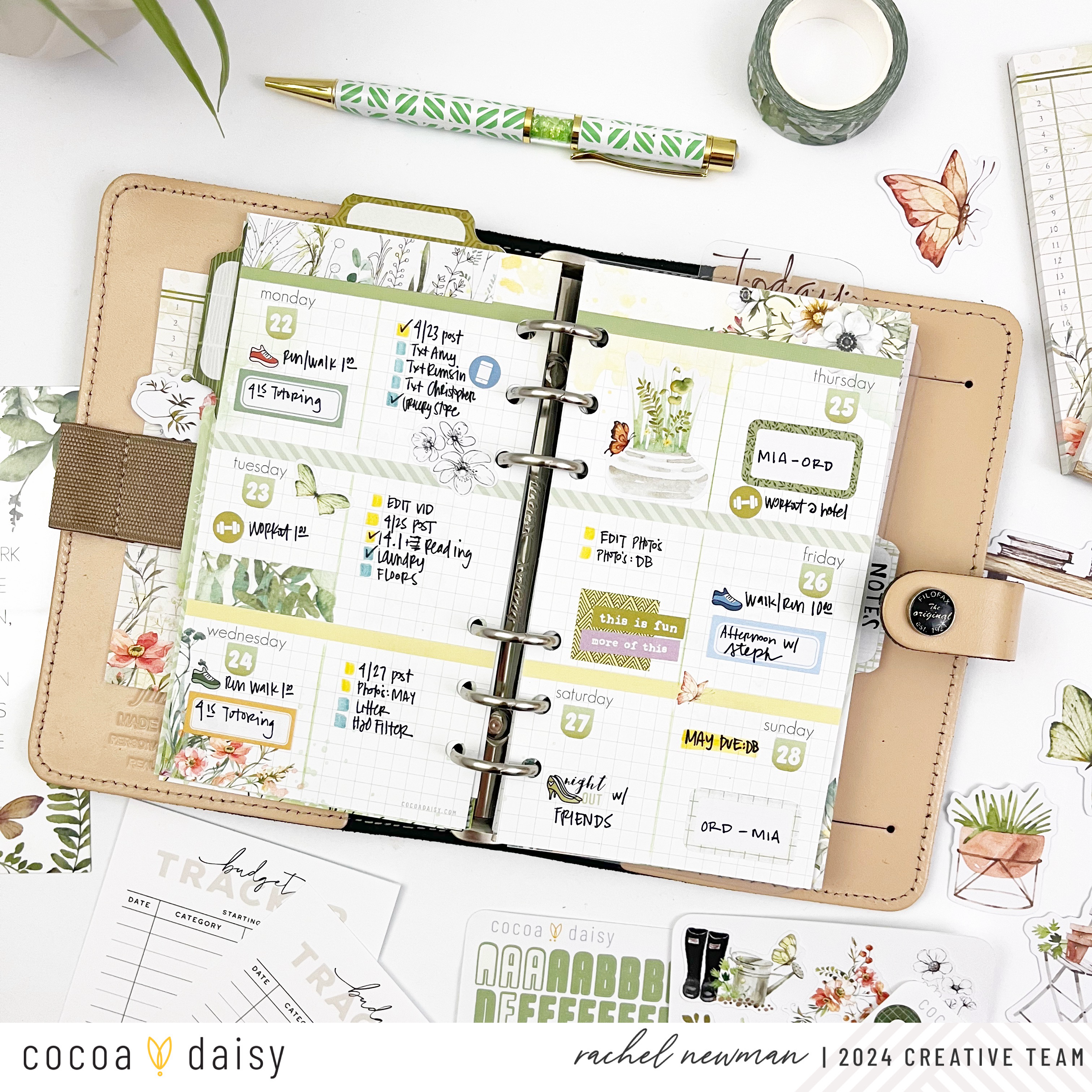 Planning with the Personal Size Planner Inserts