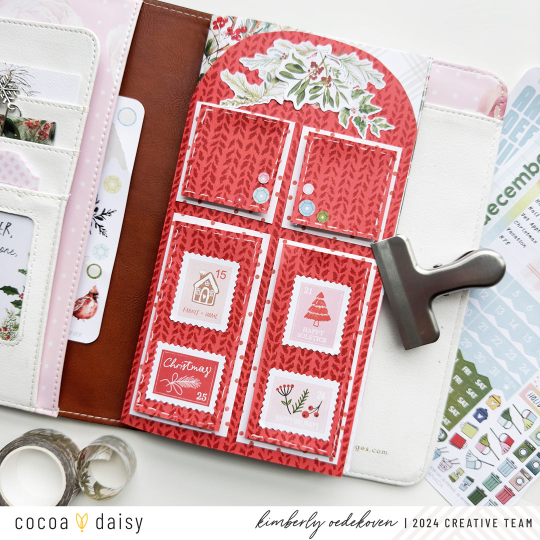 The most welcoming planner setup with Cedar and Snow Planner Kit