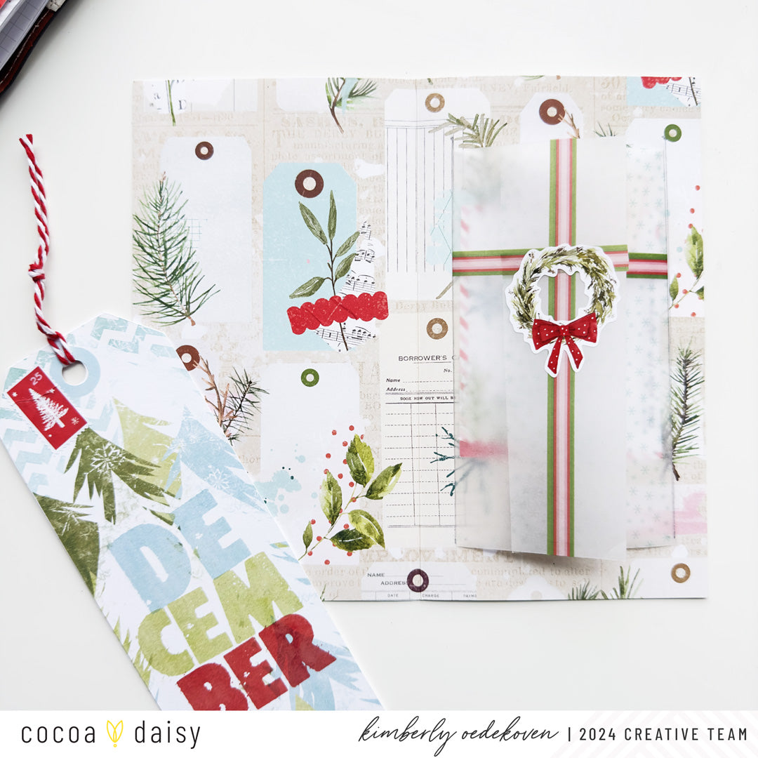 Using Specialty Paper from the Cedar and Snow Stationery Kit