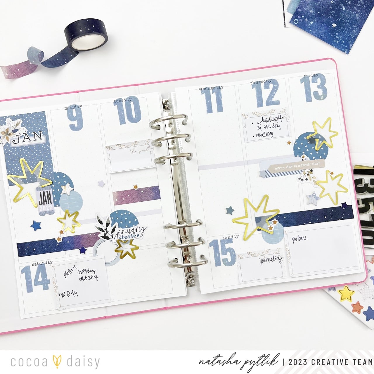 Prep Your Memory Planner with Nordic Skies!