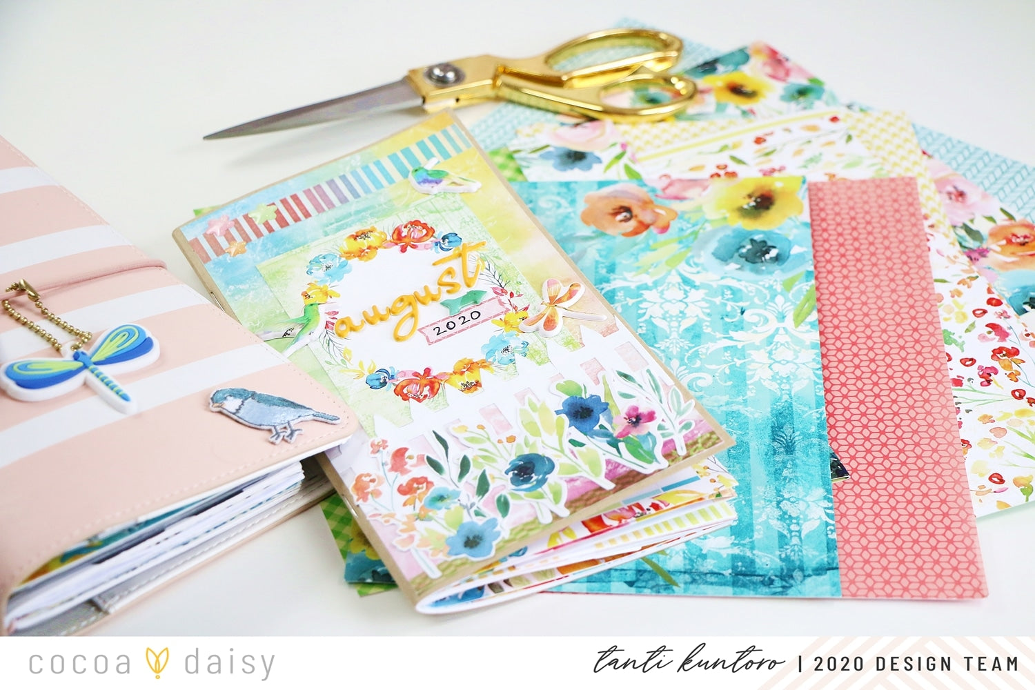 Fun ways to use your patterned papers.