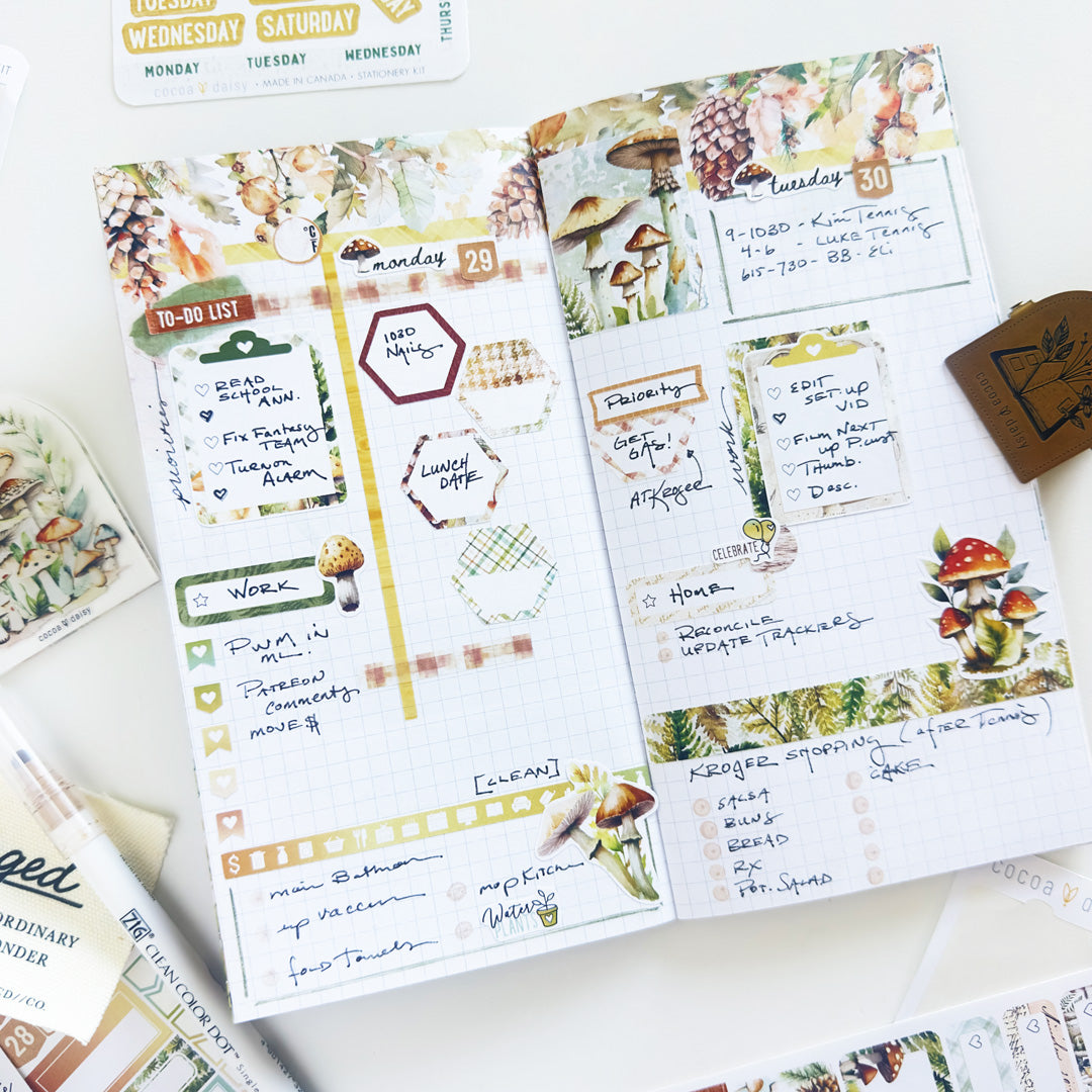 Customized Daily Planning with Moss and Mirth Kits!