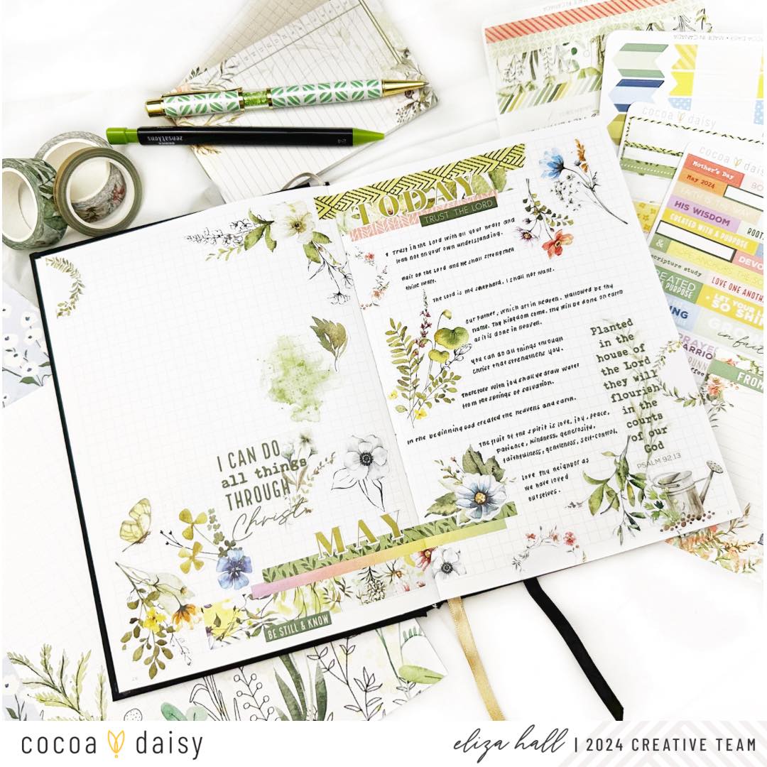 Bible Journaling with From the Garden Kits