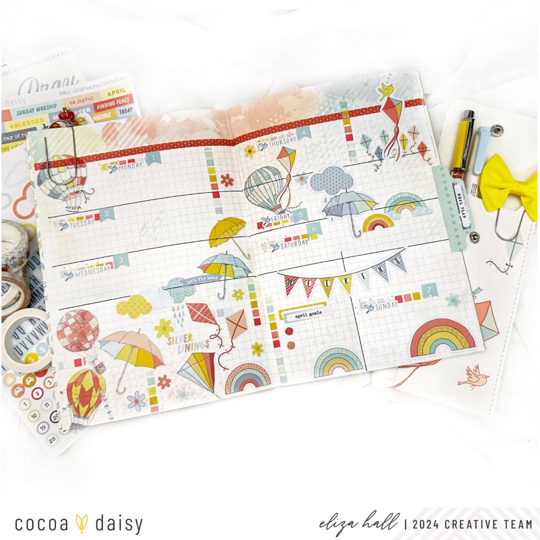 Take Flight and Plan in the A5 Daisy Notebook