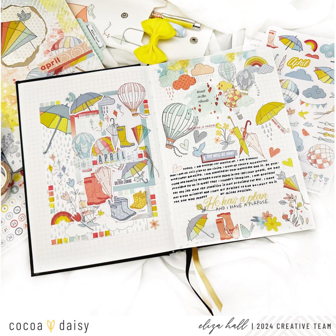 Journaling and Collaging with Take Flight Kits
