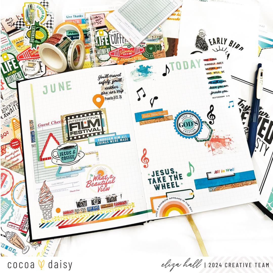 Bible Journaling with Let's Go Collection