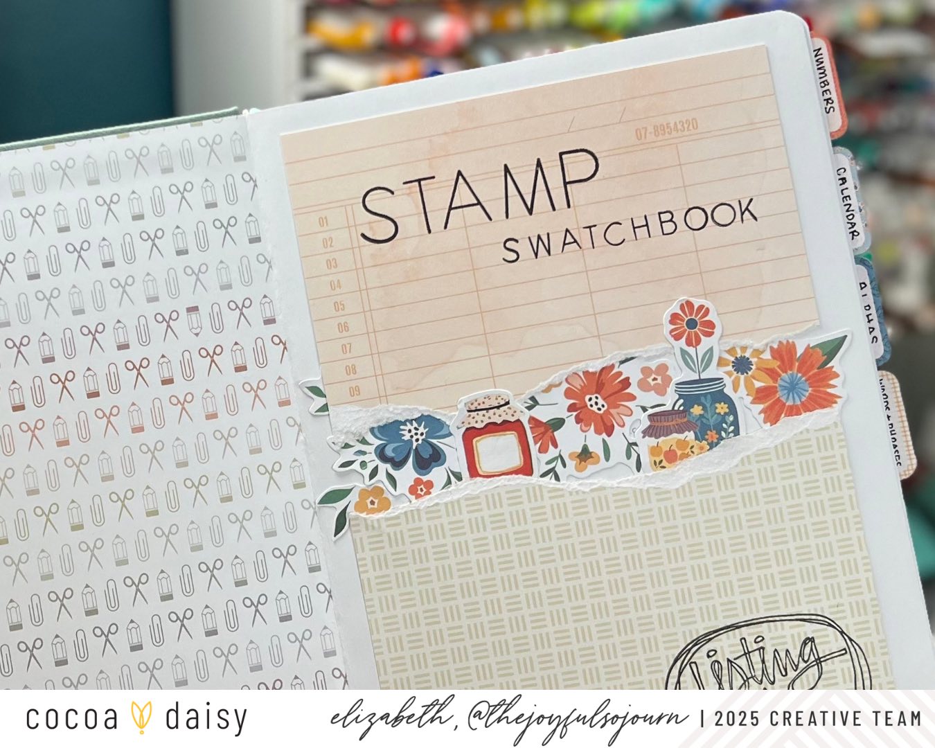Let’s Make a Swatchbook with the Deluxe Journaling Kit!