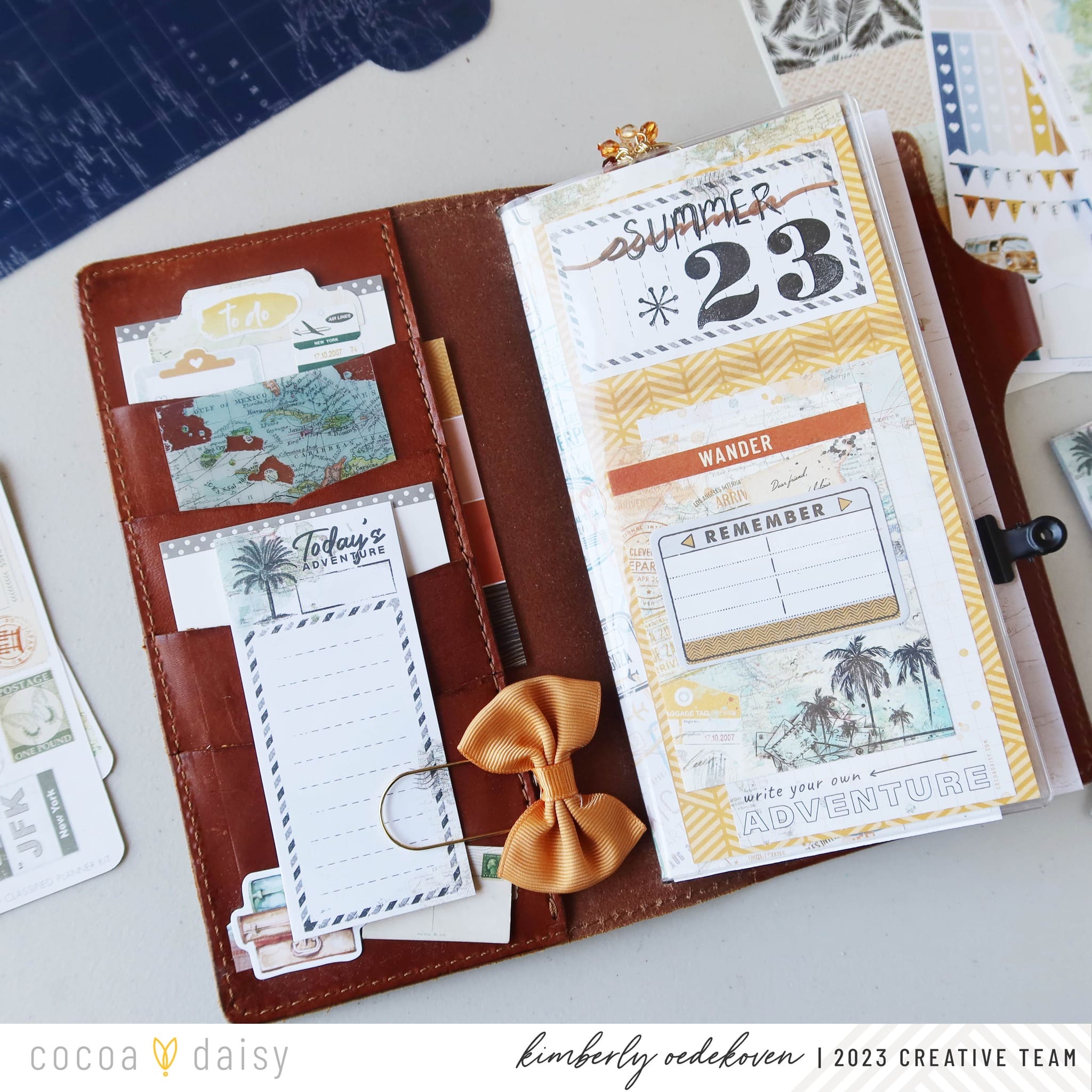 Setting up a Travel Planner with Wander Kits – Cocoa Daisy
