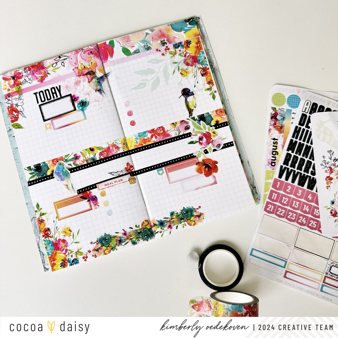 Quick Planning with Sun-Drenched Notebooks and Planner Kit