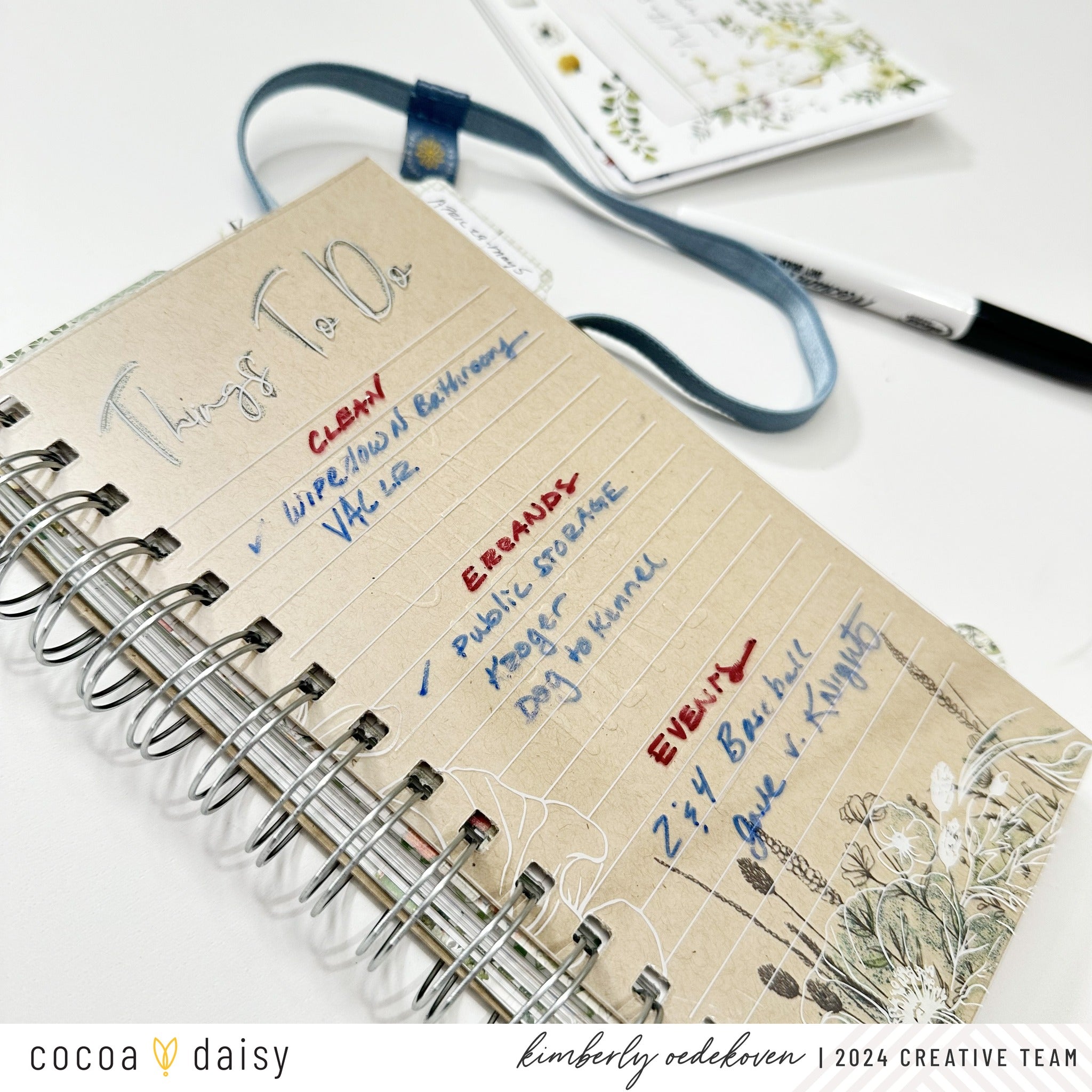 DIY Planner Setup with From the Garden Kits