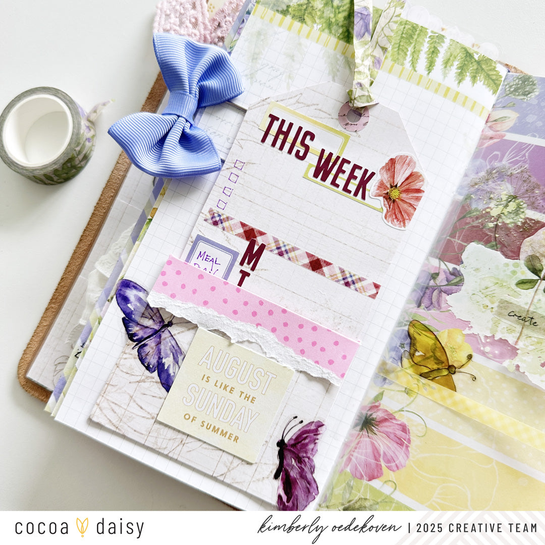 Layers + Little Secrets: How to Add Texture and Function to Your Planner Pages