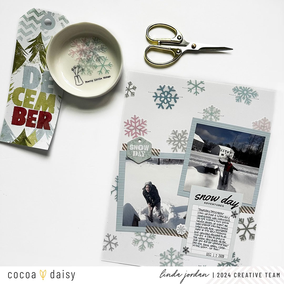 Create a Background with Vellum Snowflakes!