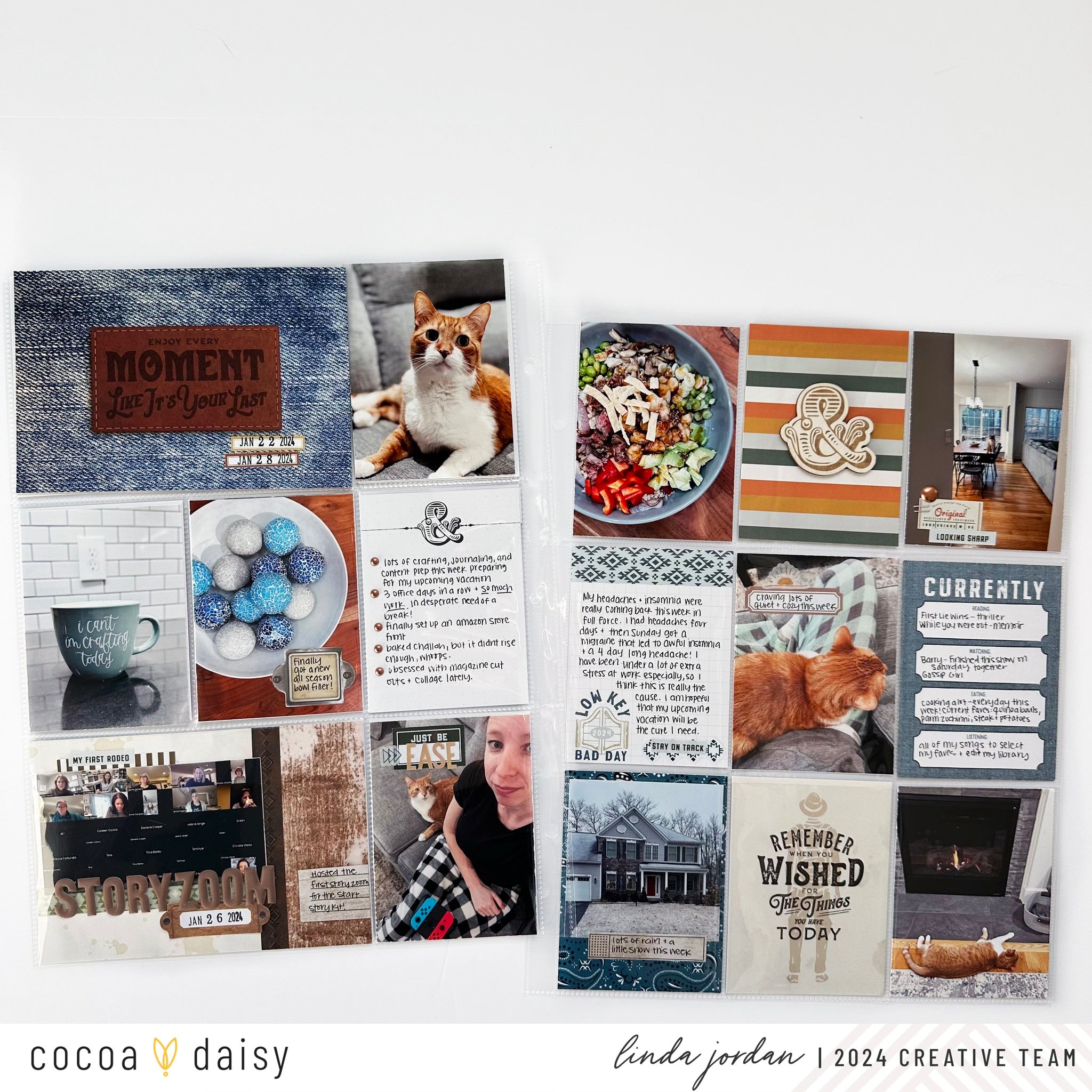 Pocket Page Scrapbooking with the Big Sky Collection
