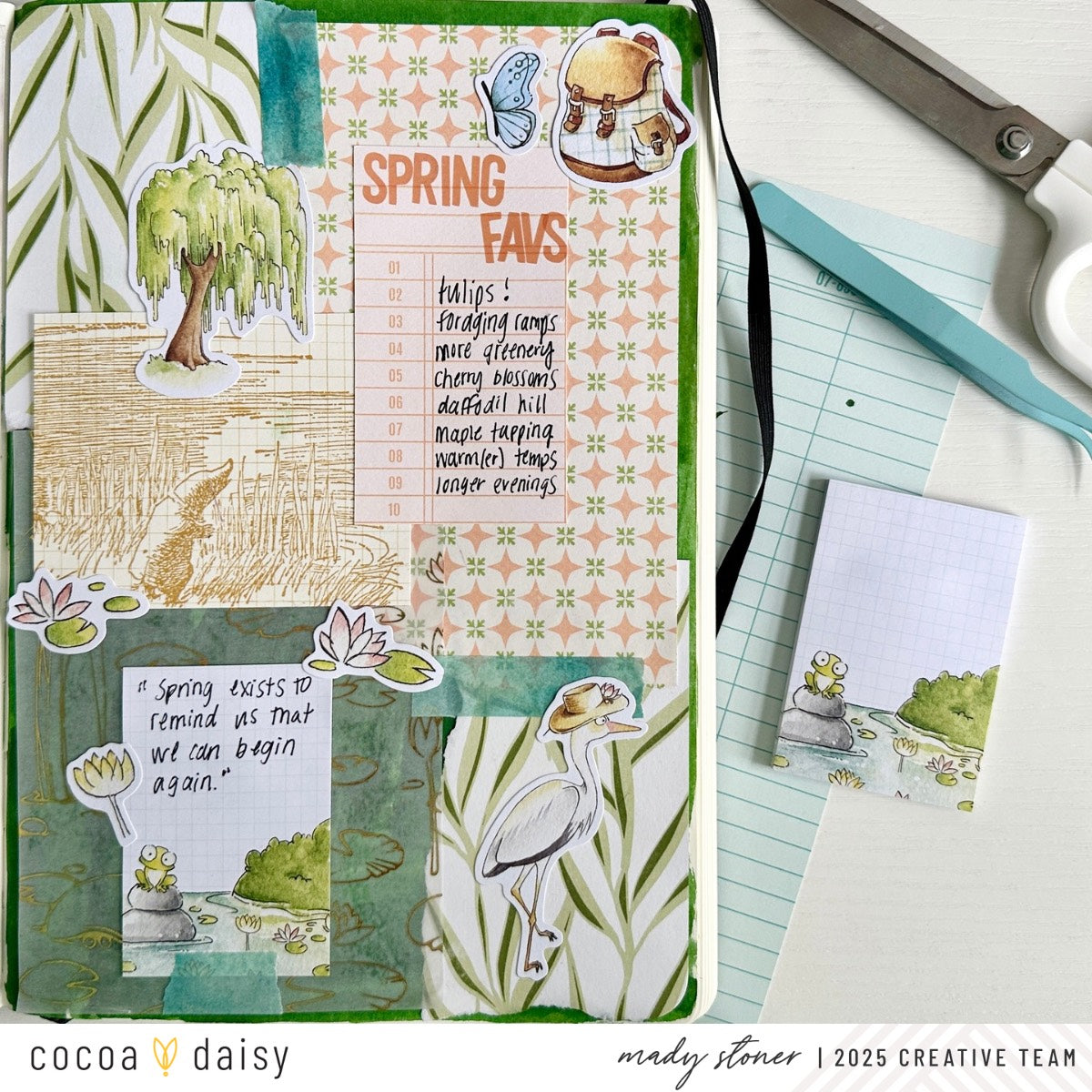 Dreaming of Spring with the Willows Deluxe Journaling Kit