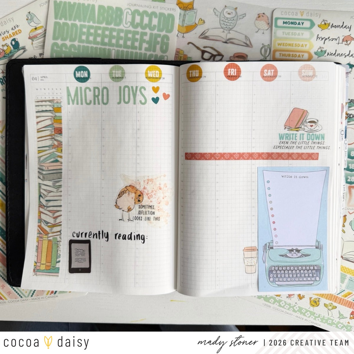 Weekly Planning with the Booked for Spring Deluxe Journaling Kit ...