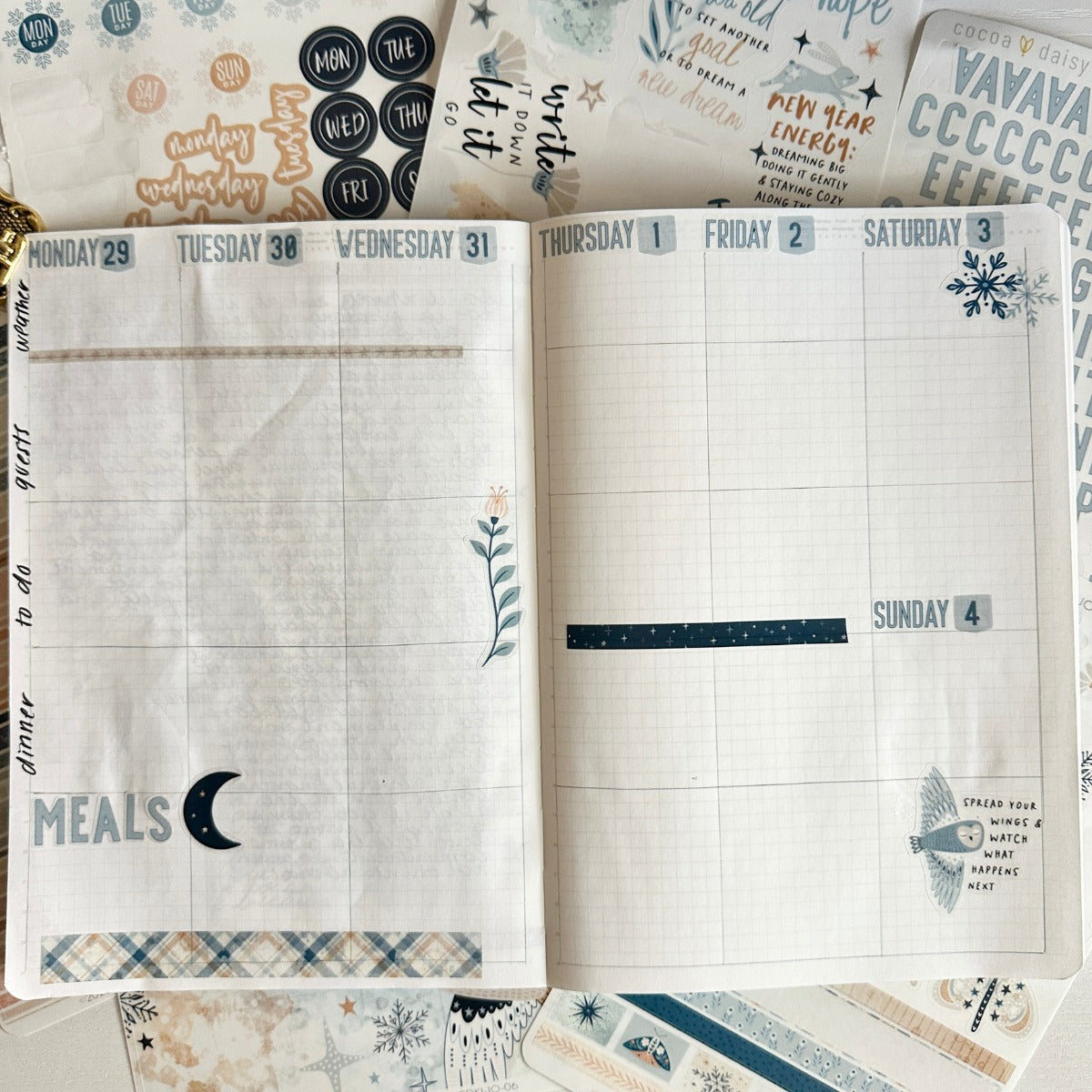 Winter Stories in the Wisdom and Wonder Simple Notebook – Cocoa Daisy