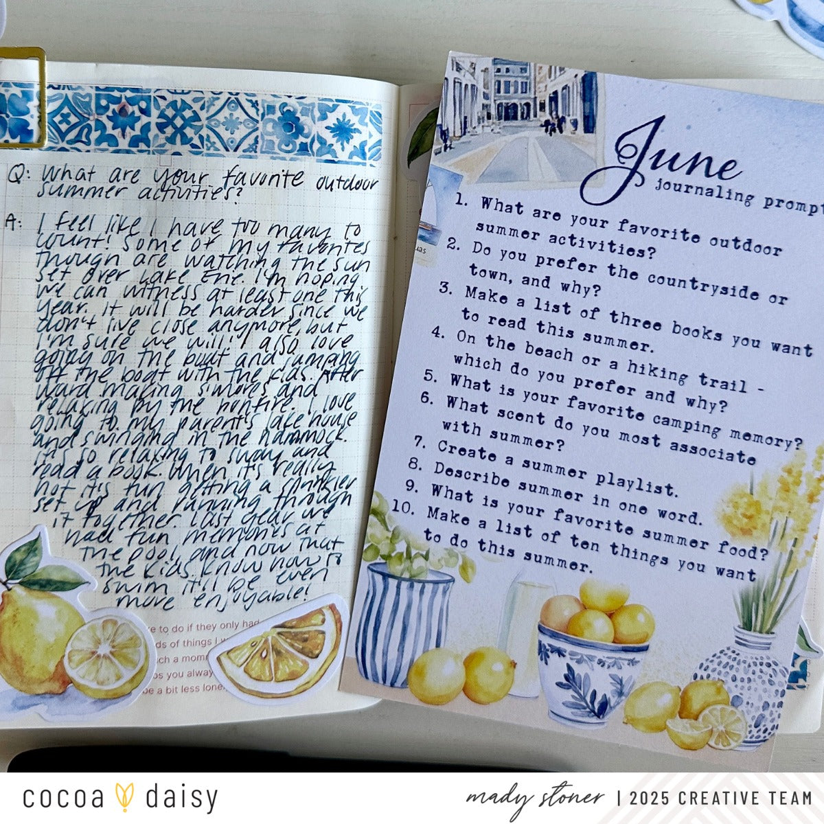 Get Prompted with the Mediterranean Muse Deluxe Journaling Kit