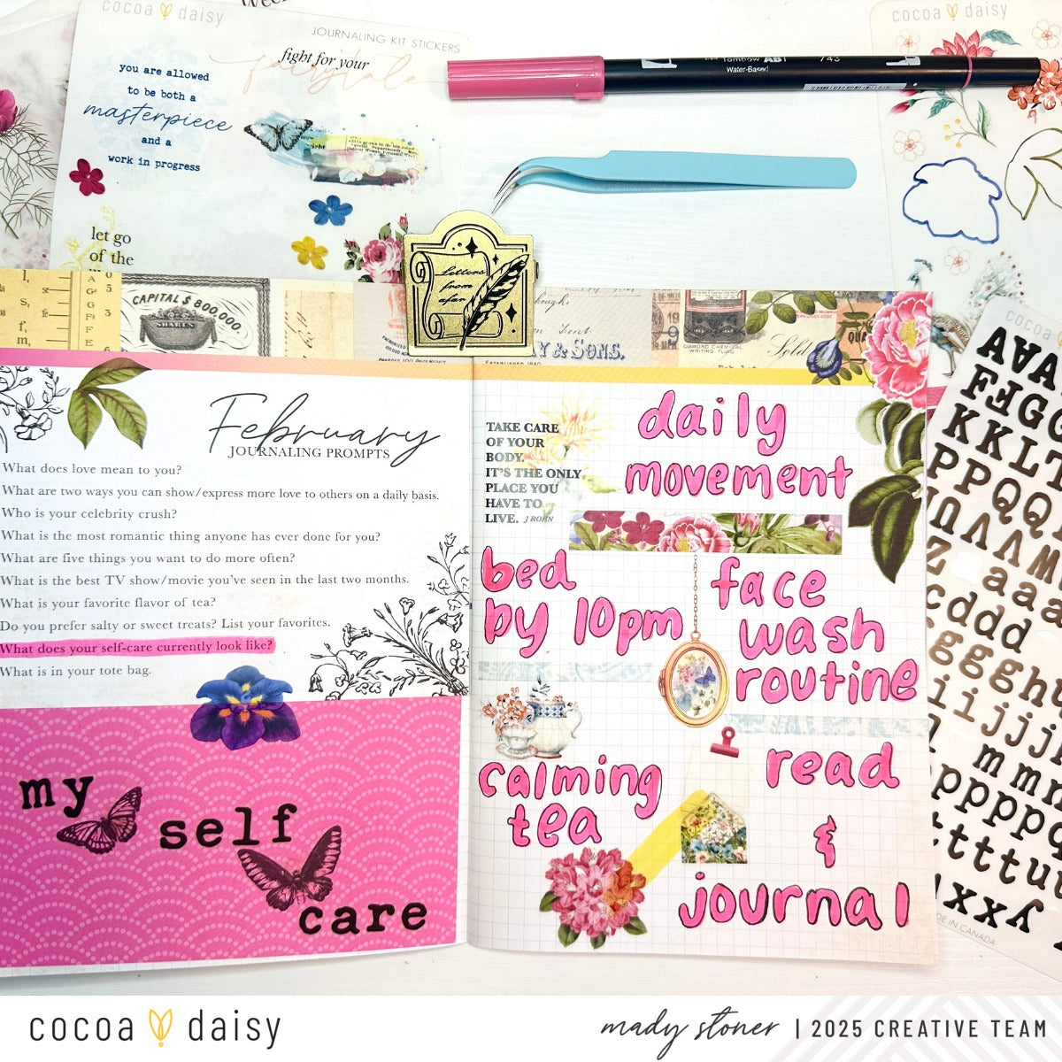 Start with the Penelope Journaling Kit Prompts!