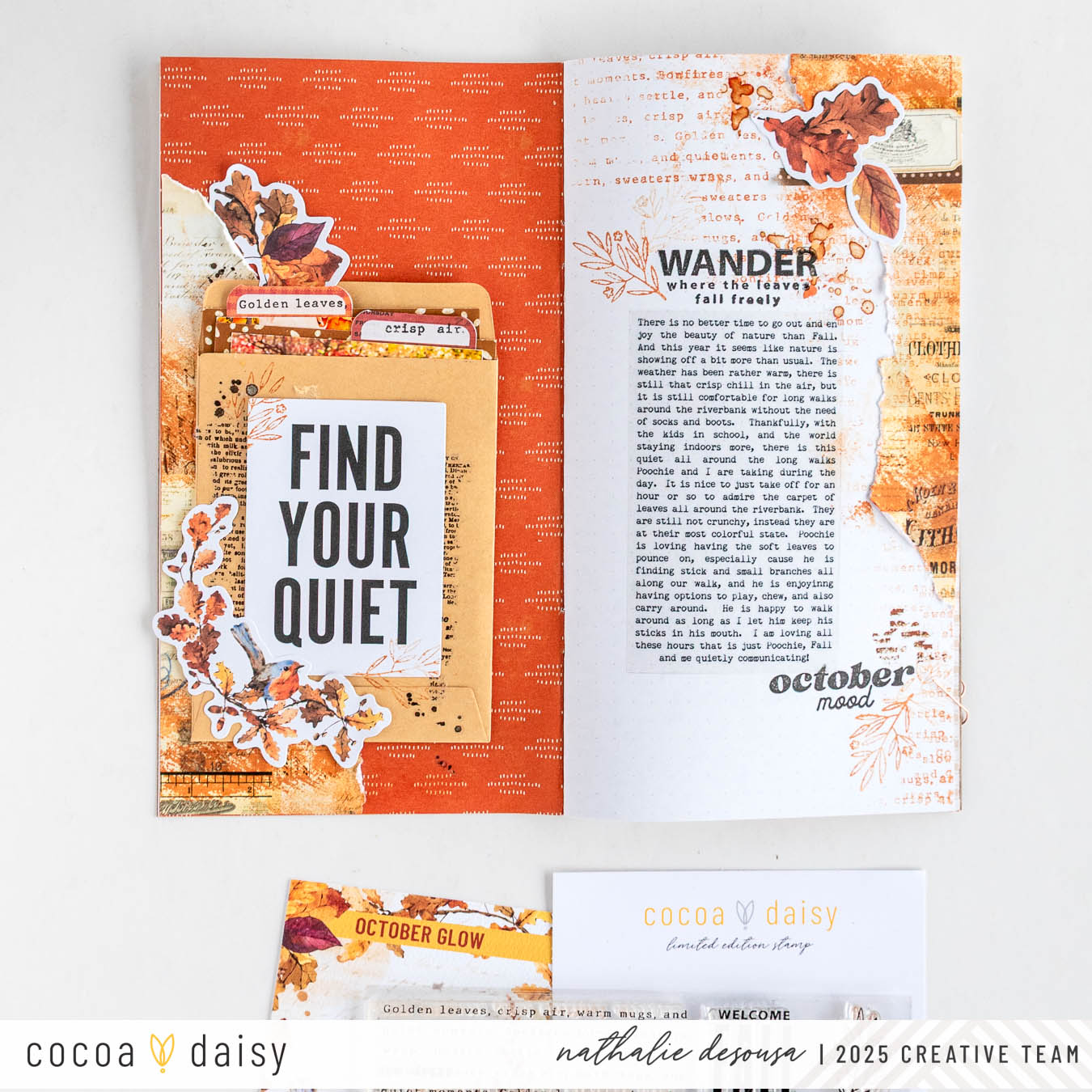 Create a Pocket on Your Scrapbooking Spread!
