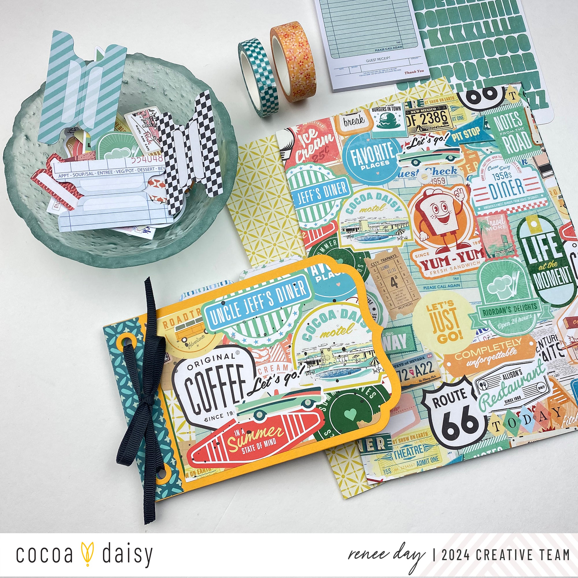 Make a Travel Album with Let's Go Planner Papers!
