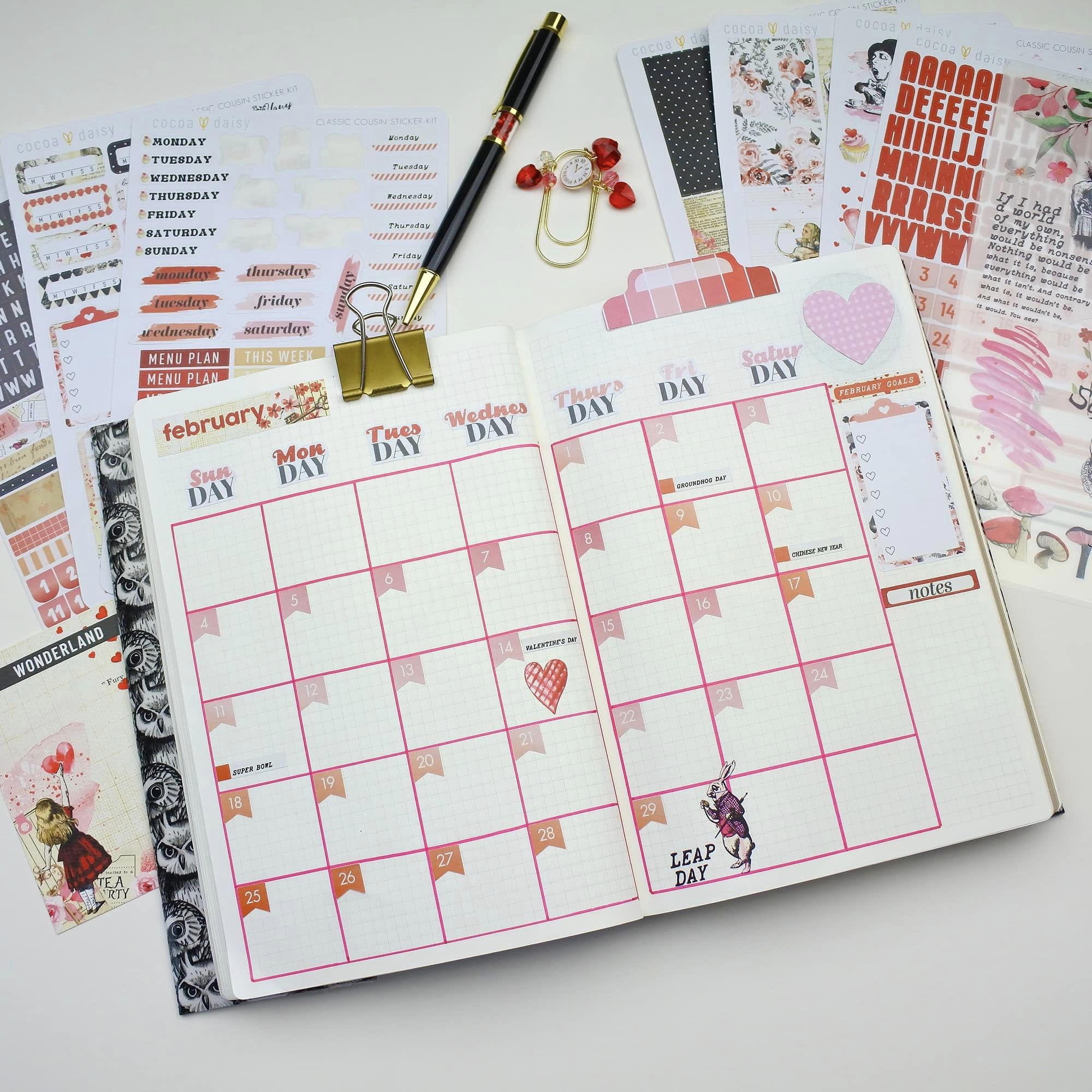 Customize Your Planning with Cocoa Daisy