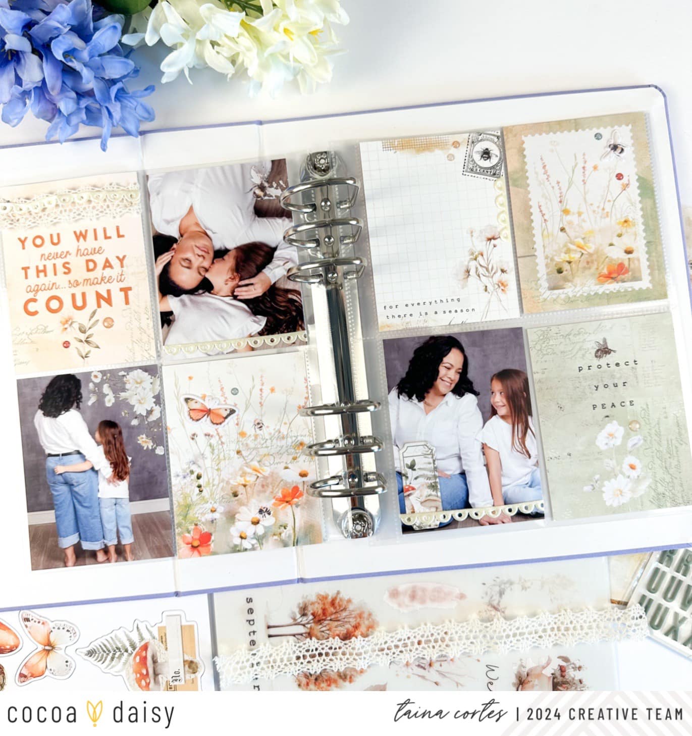 Pocket Page Scrapbooking with Little Bee Cottage