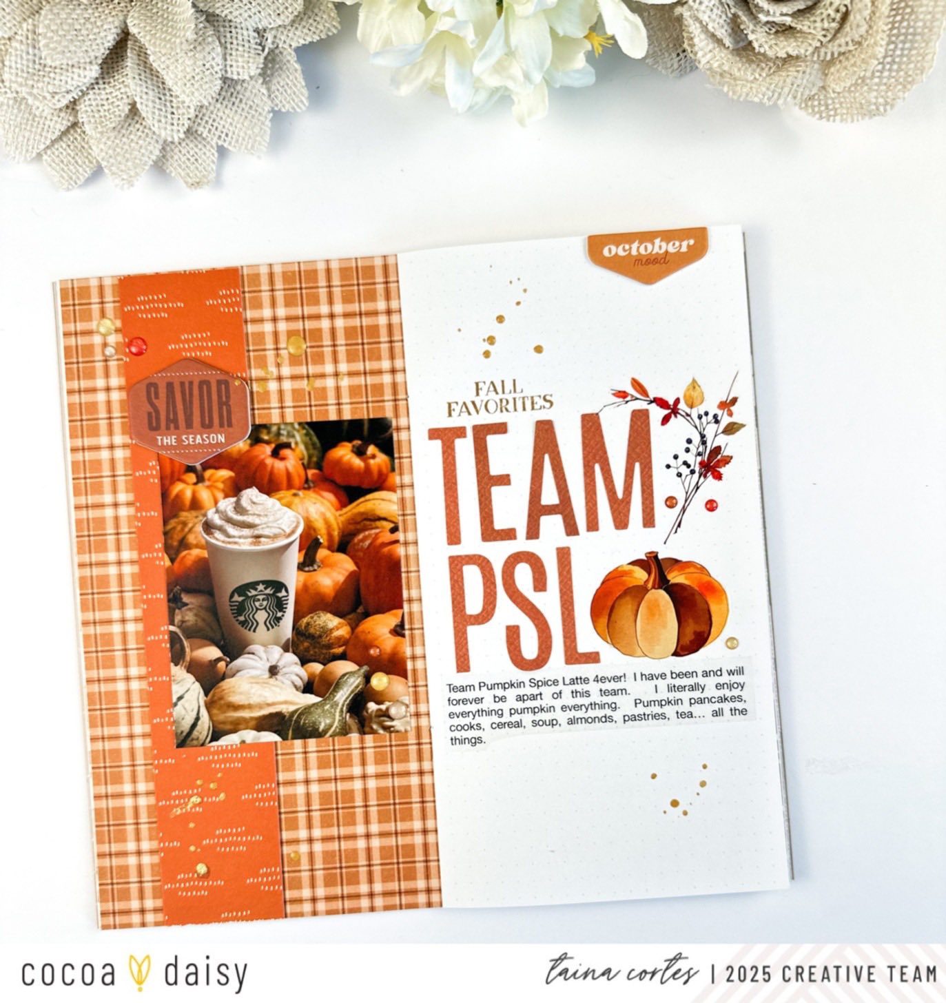 Team PSL with October Glow Collection