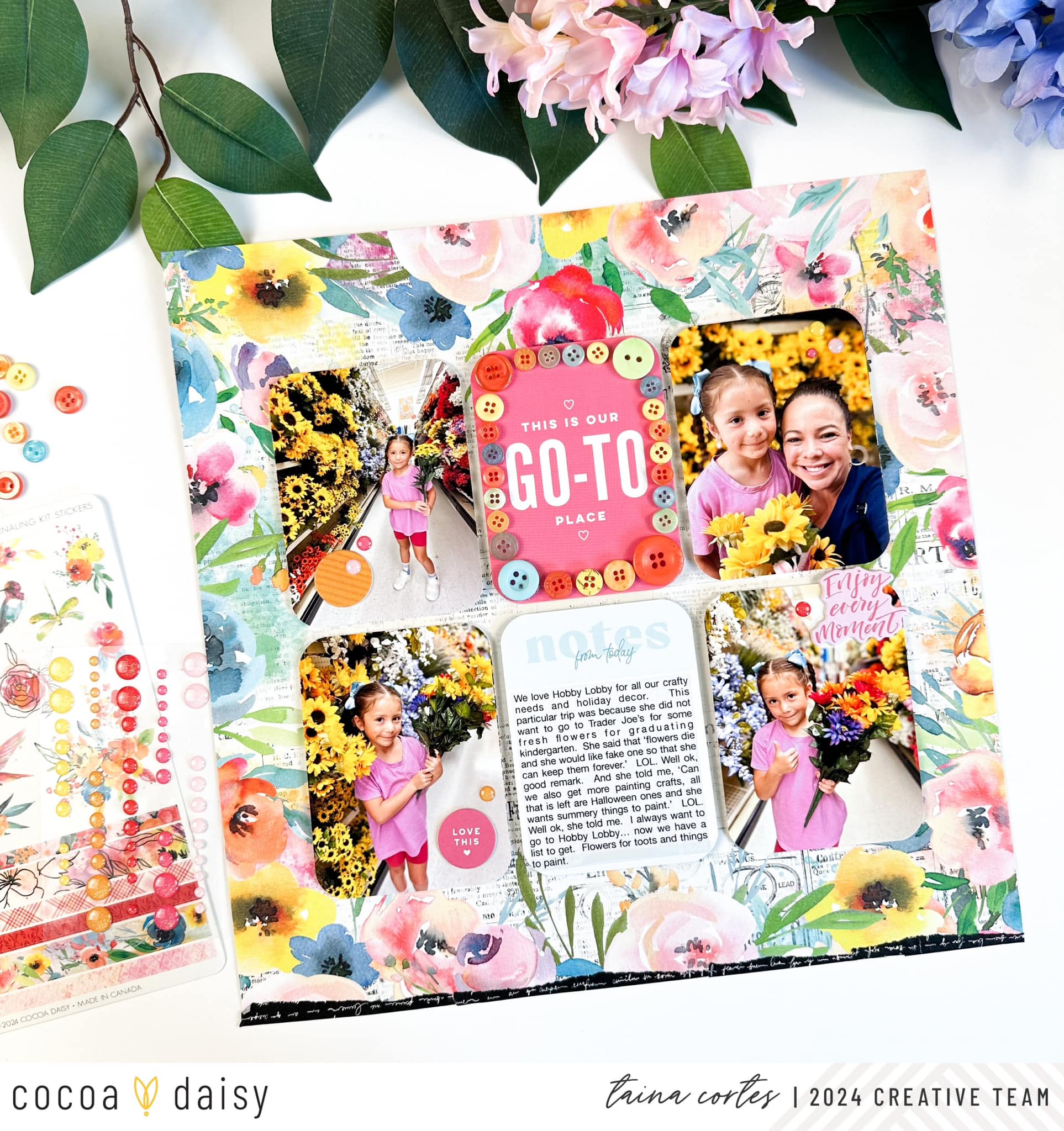 12x12 Scrapbooking with Sun-Drenched Collection