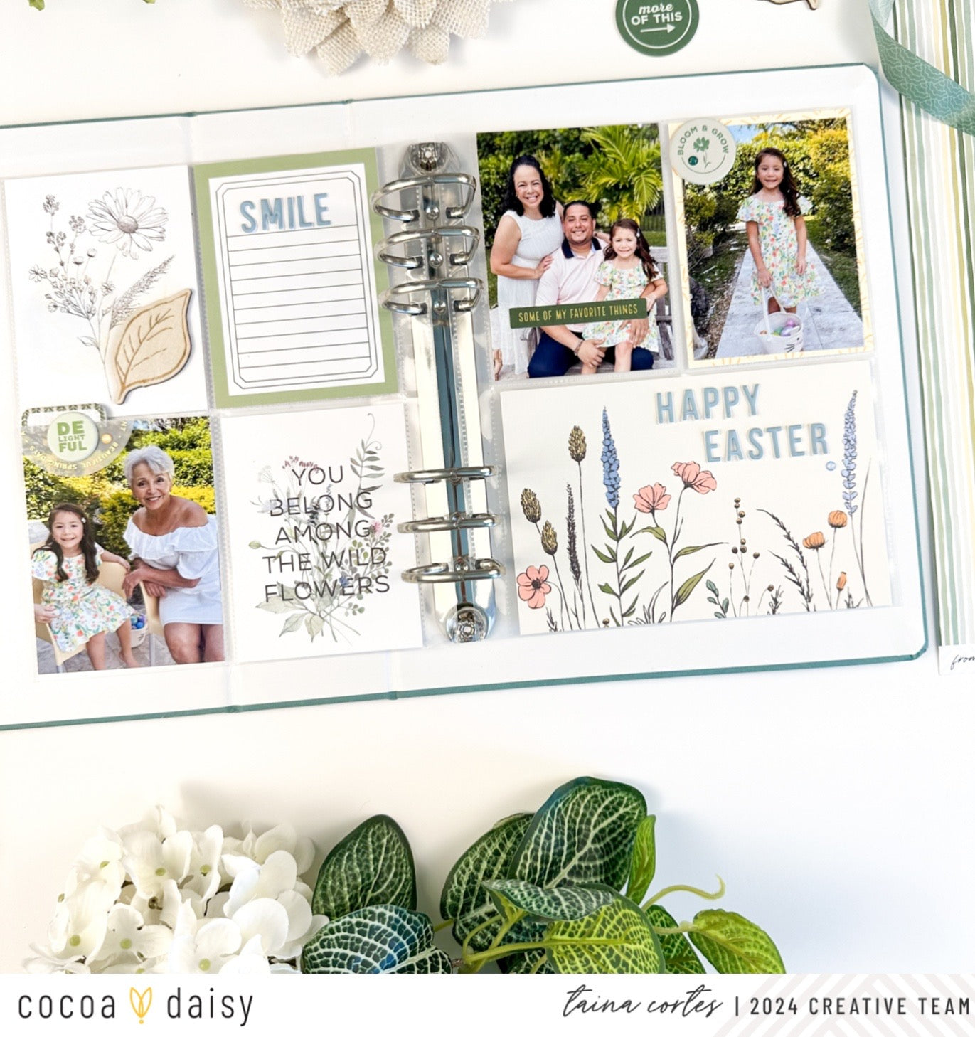 Pocket Pages with From the Garden Kits