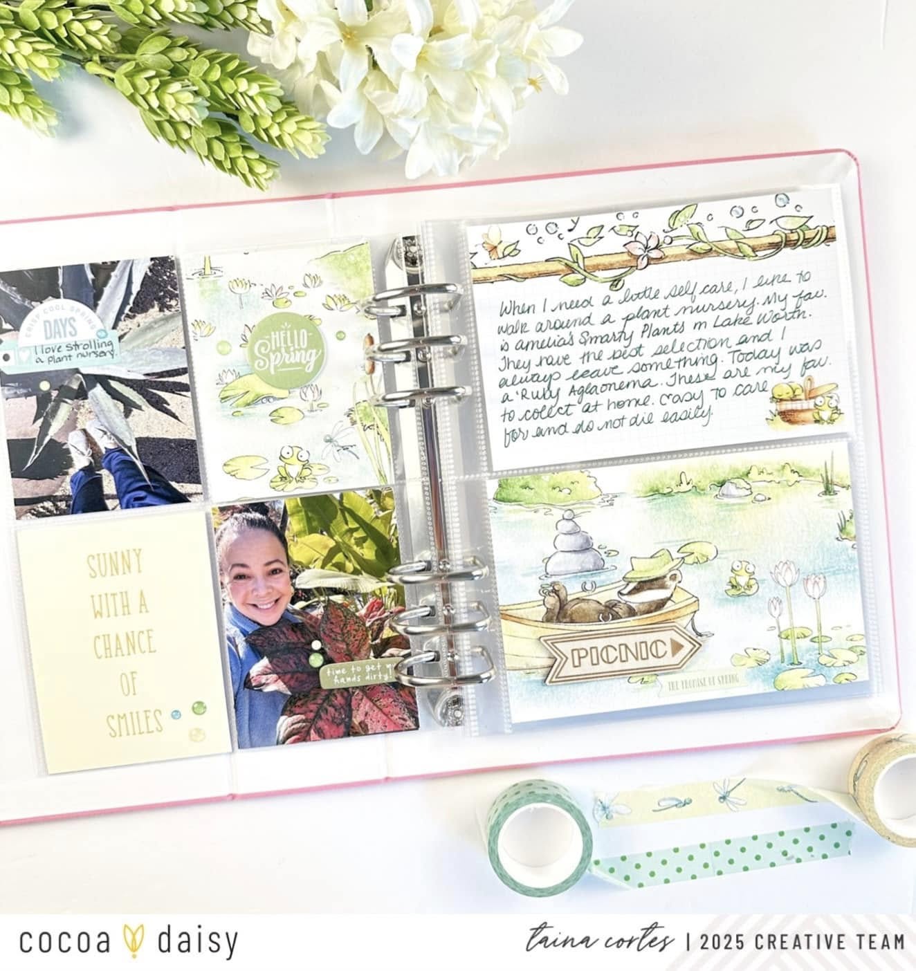 Self-Care Documented with the Willows Scrapbooking Kit!