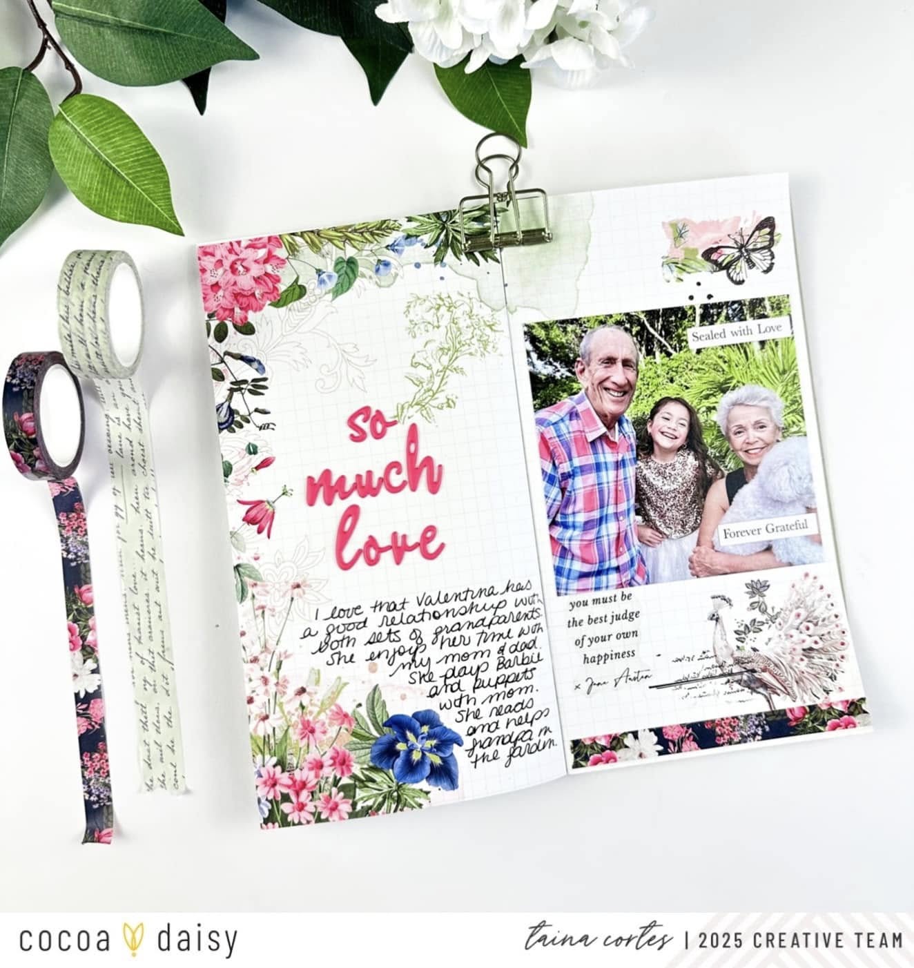 Simple (Notebook) Scrapbooking with the Penelope Collection