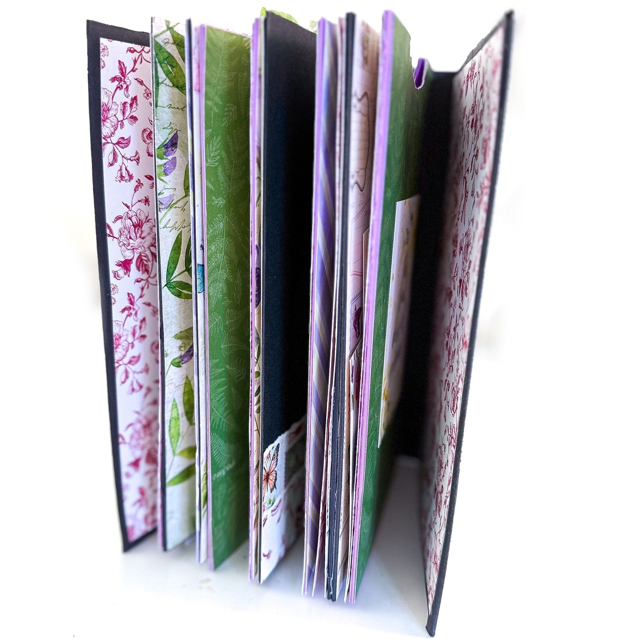 Accordion Style Mini Album with Futterby Papers