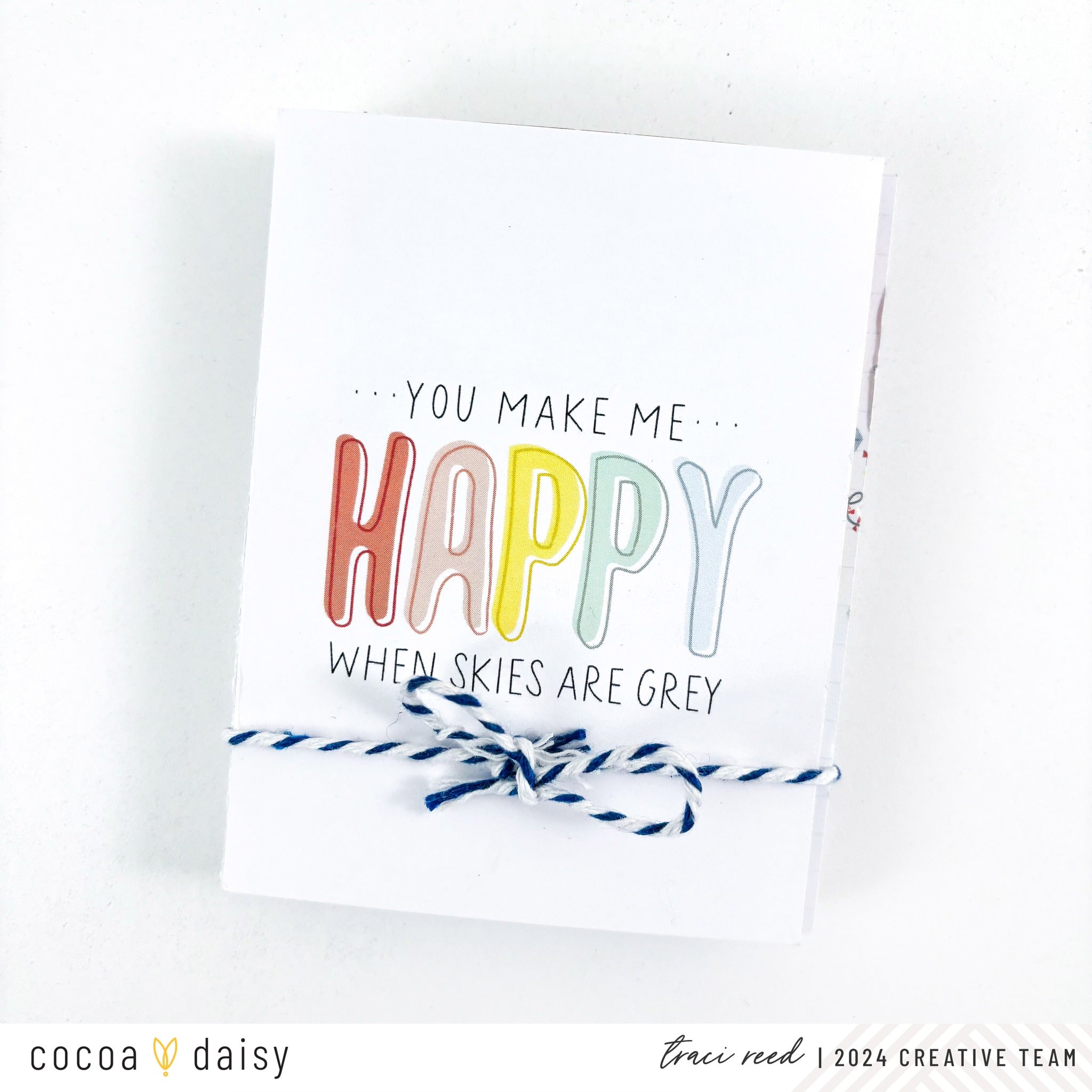 Pocket Card Mini Album with Take Flight Kits – Cocoa Daisy
