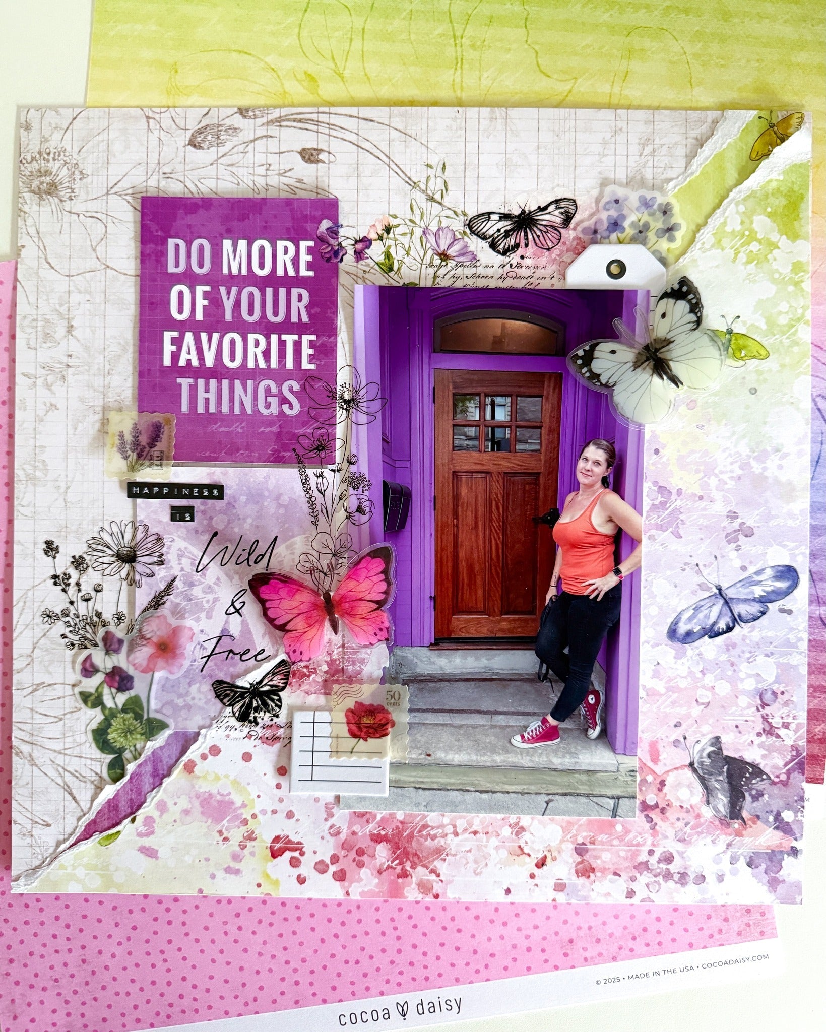 Focal Points + Flutterby 12x12 Papers!