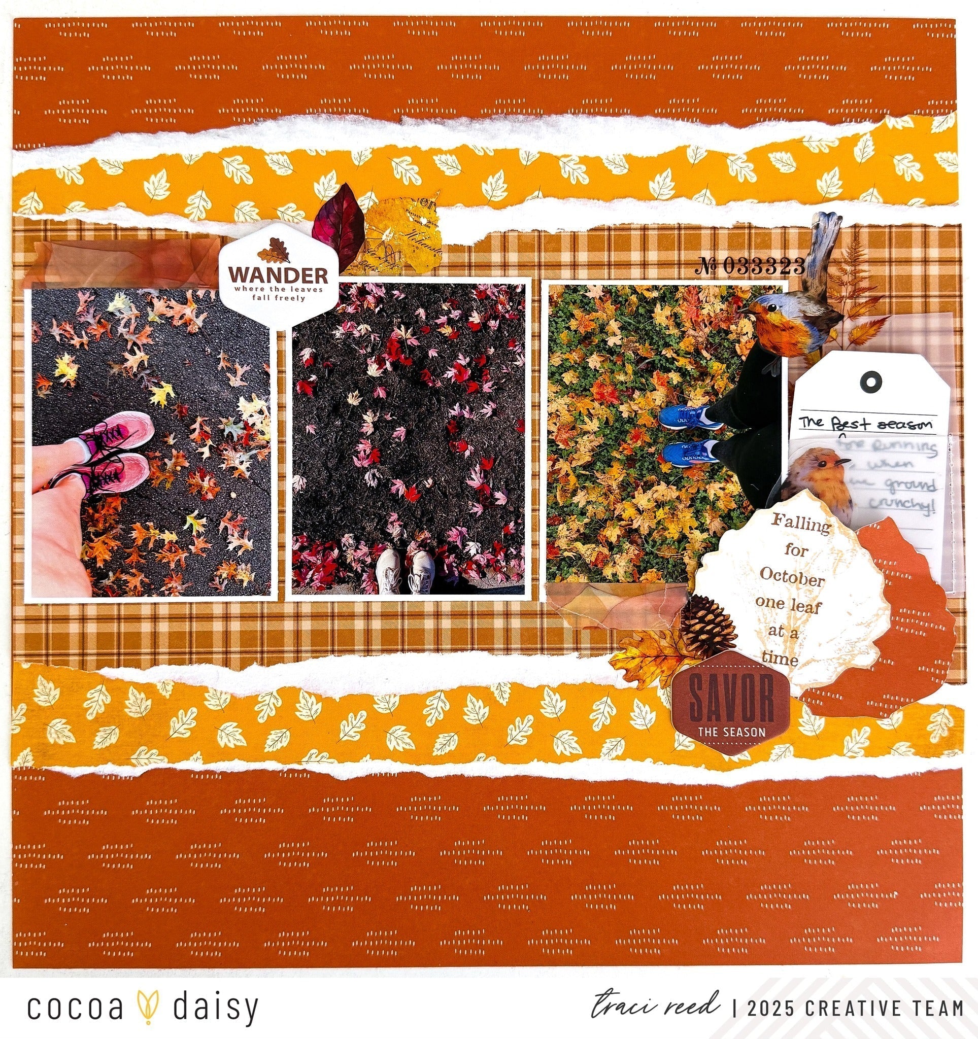 Design Your Perfect Layout with October Glow Scrapbooking Kit