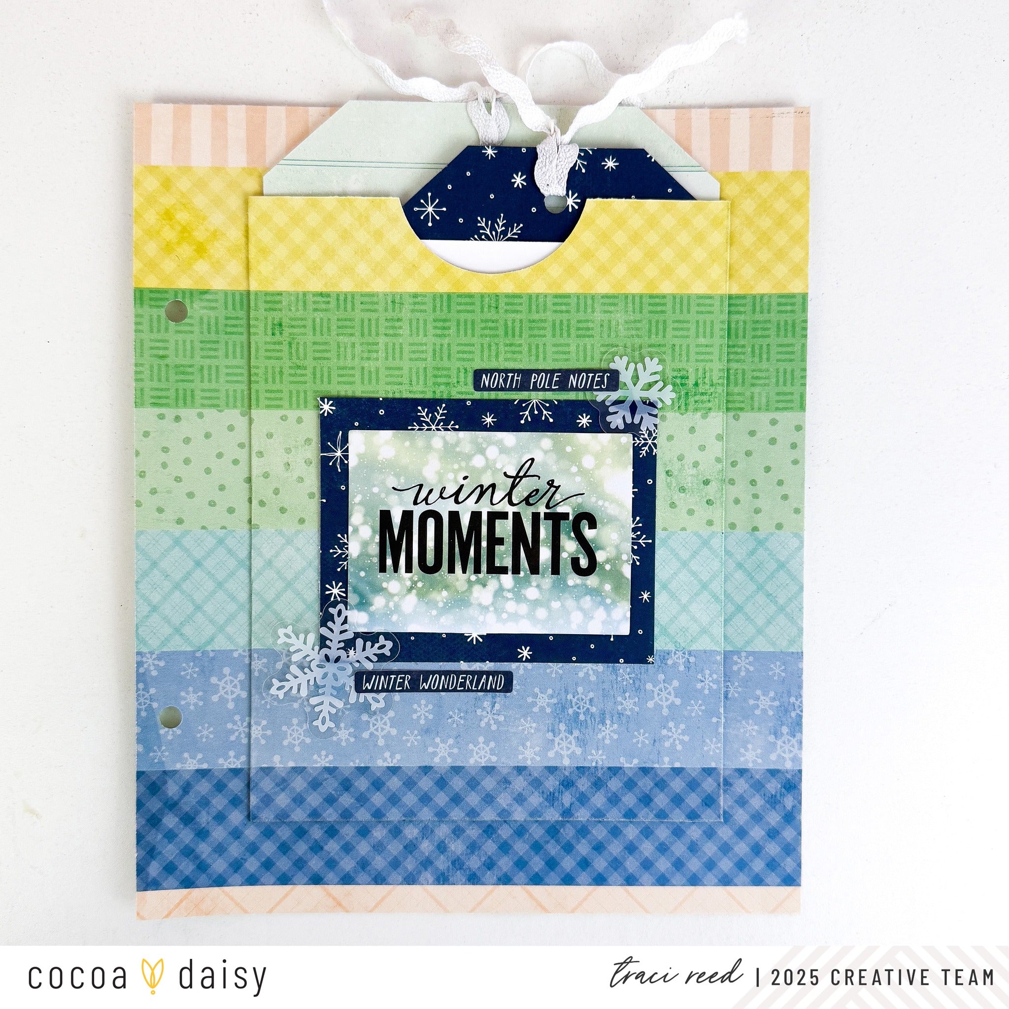 Foundation Pages using the Snow Day Society Kits