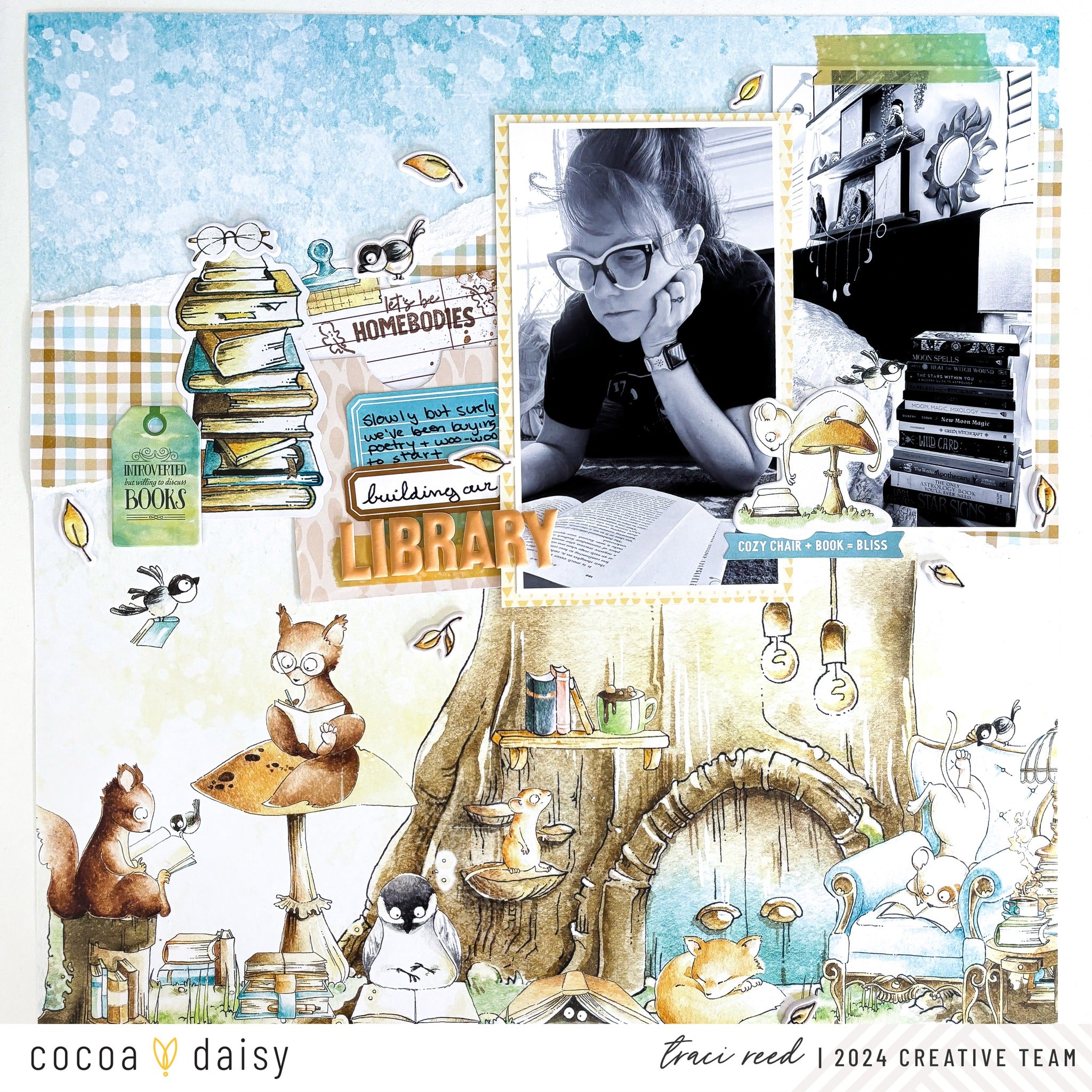 Scene Papers Ideas for Your Scrapbooking Layouts