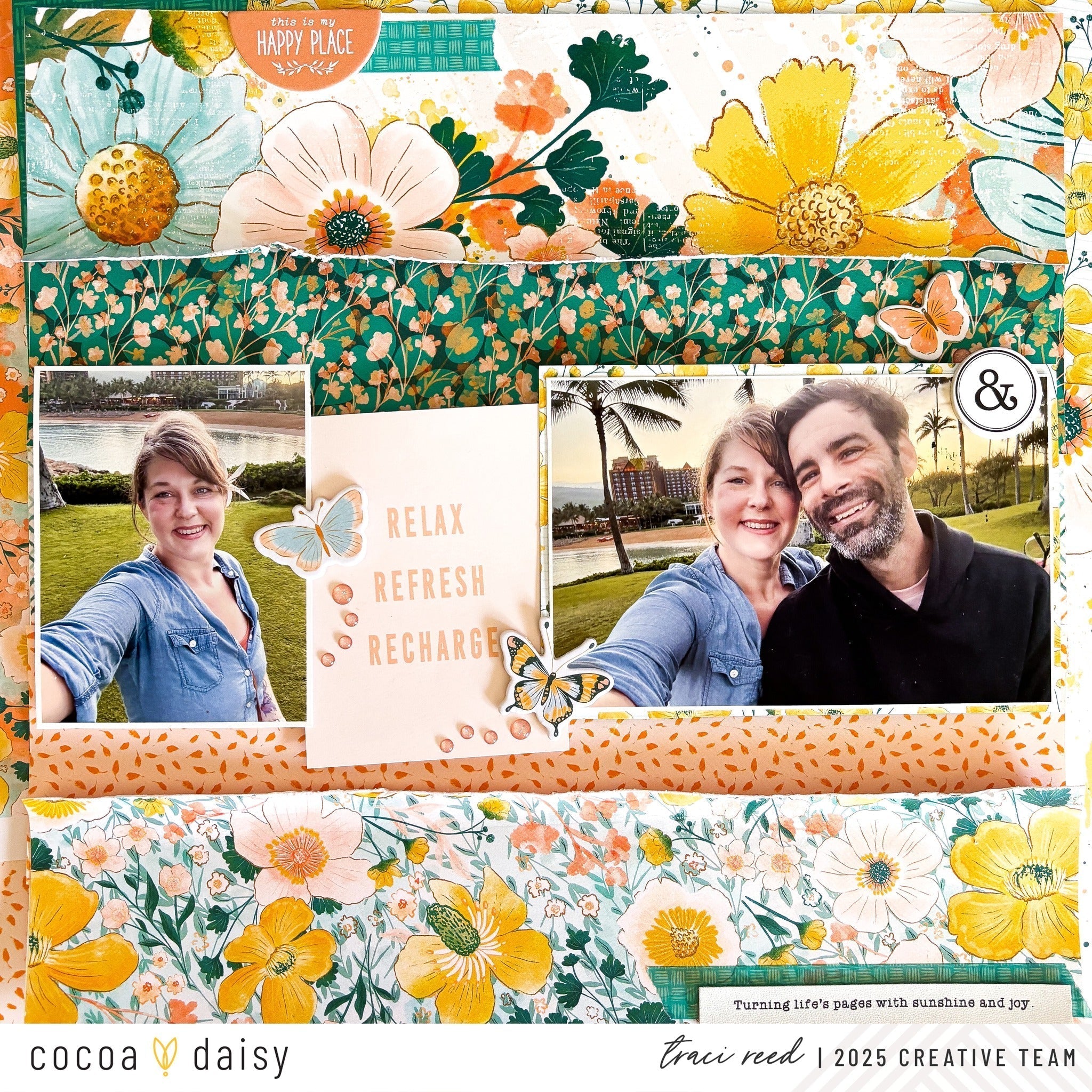 Pattern Paper Possibilities with the Flourish Kits!