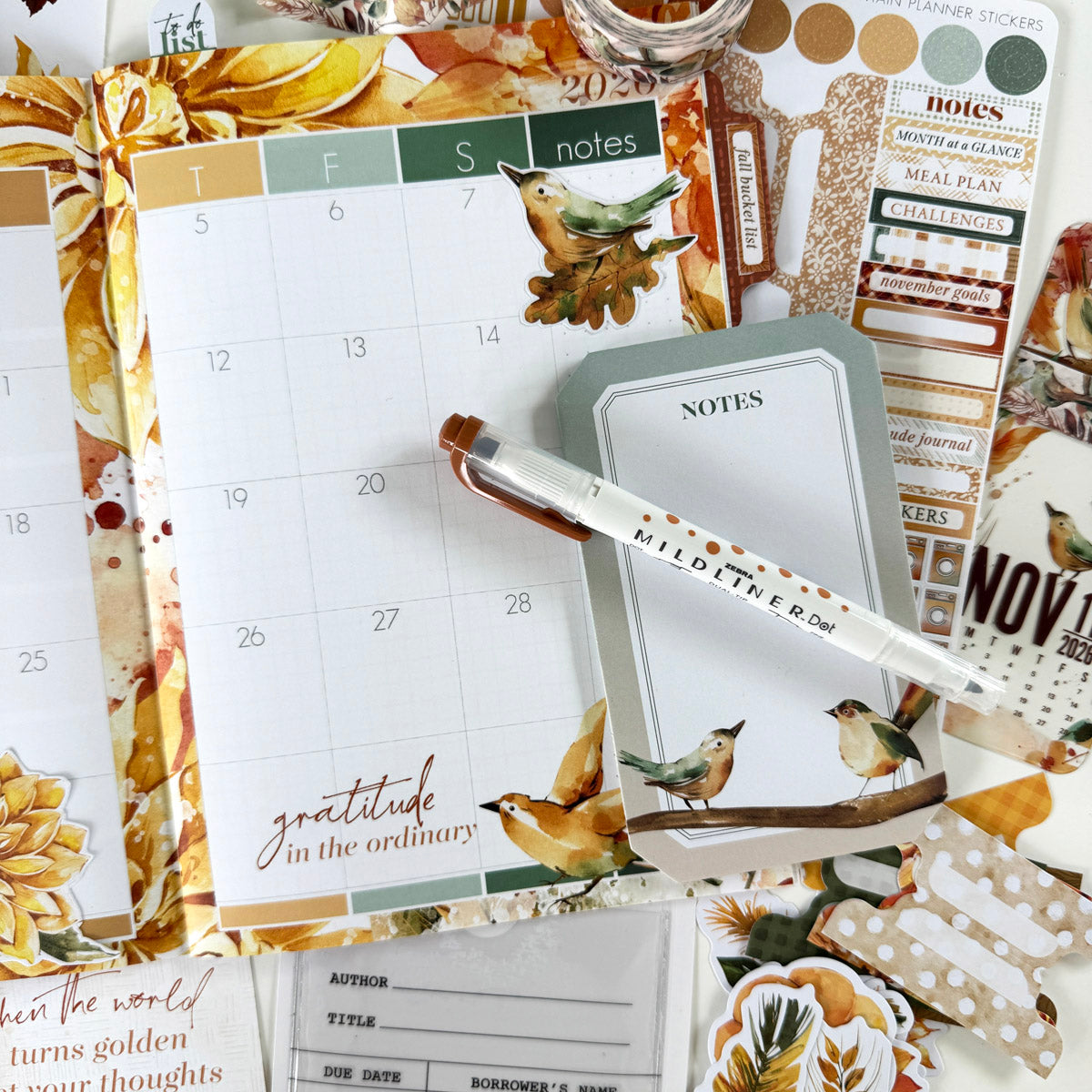 Planner Kit Subscription - Choose your insert or notebook - 1 month
